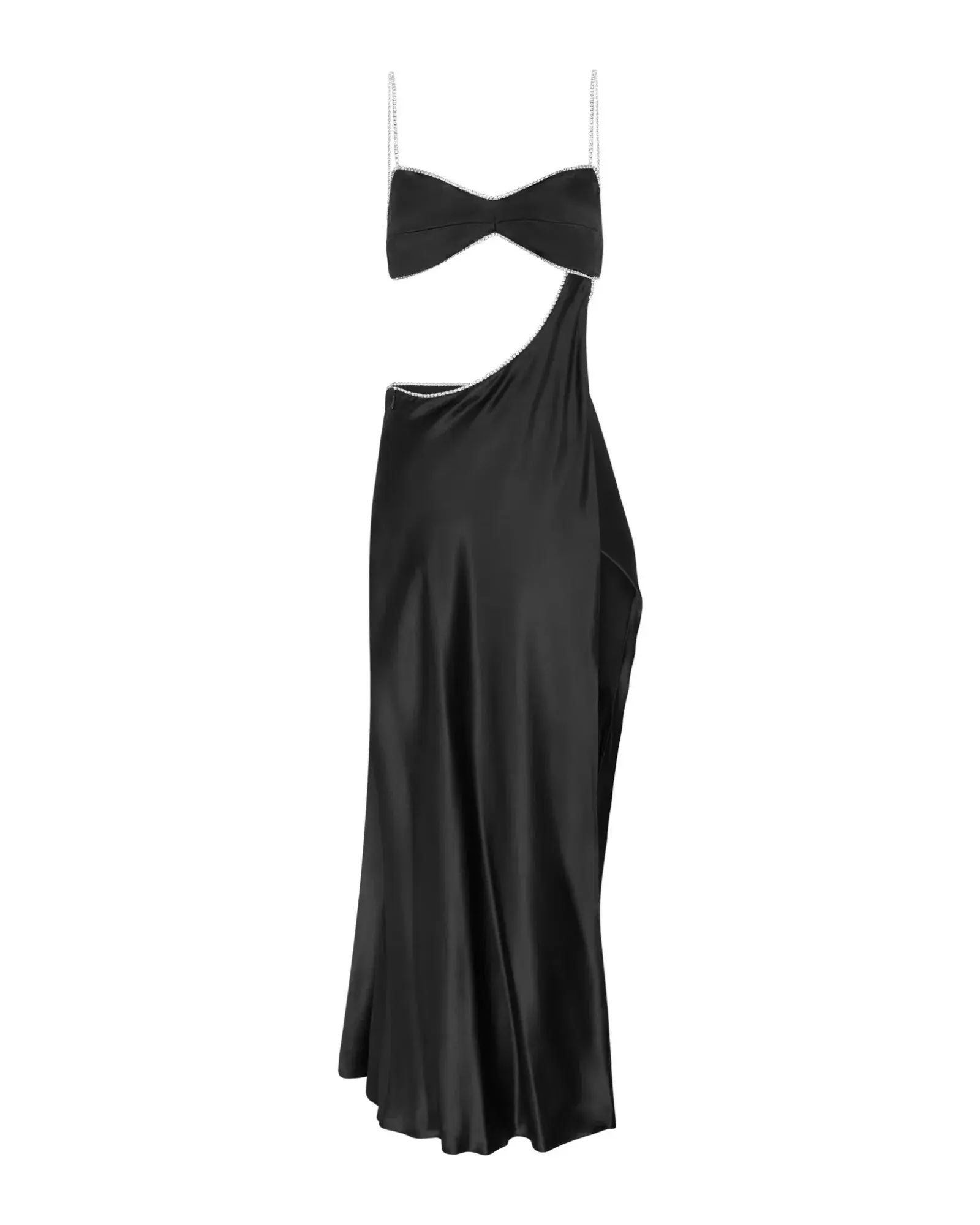 Michael Lo Sordo Symic Crystalline Luna Dress Black Size AU 8 - Image 5