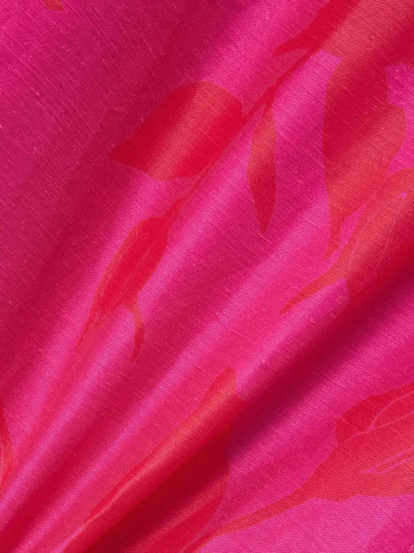 Aje Arista Tulip Sleeve Midi Dress Florescent Rose Pink Size AU 14 - Image 3