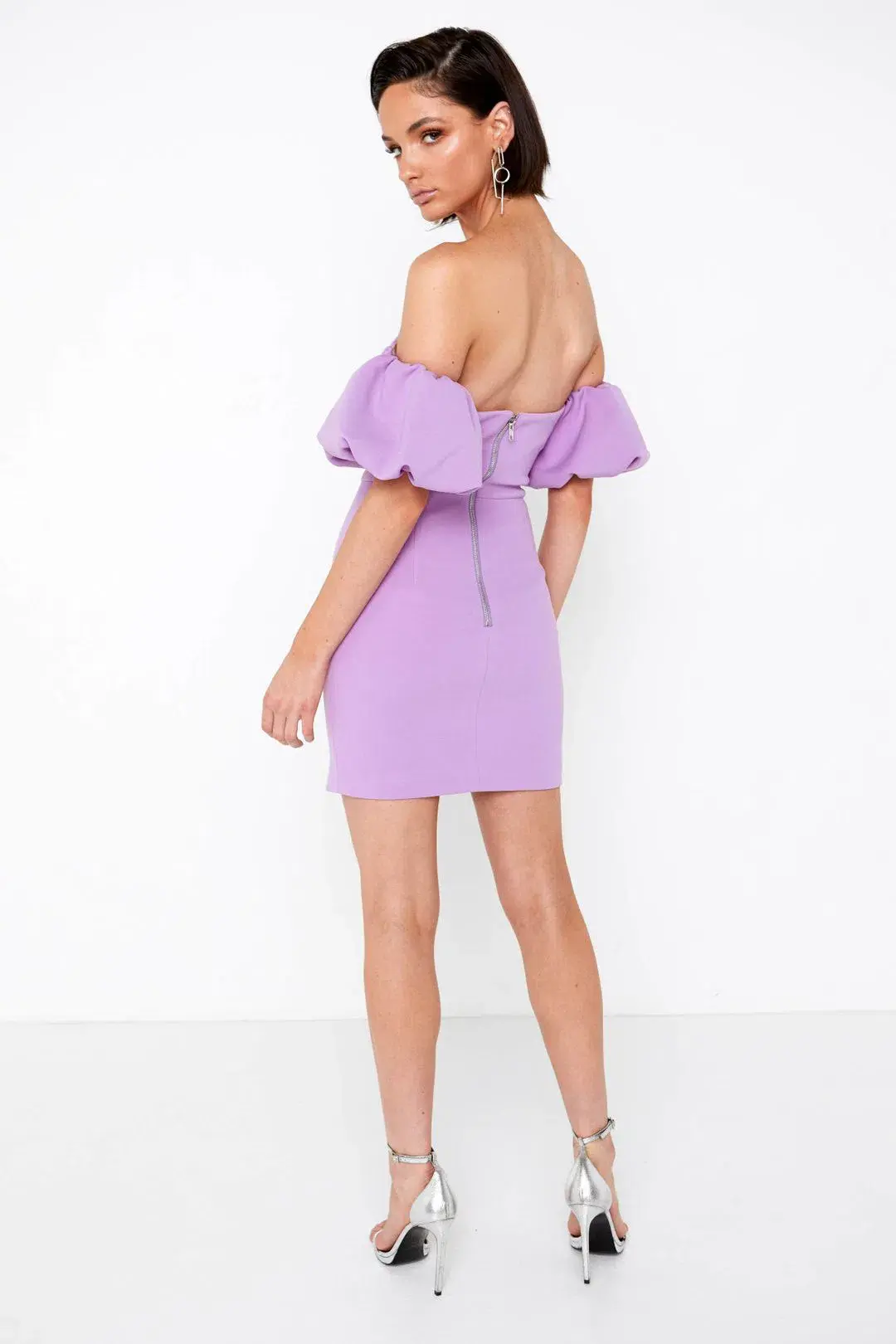 Mossman More Than Words Dress Purple Size 6  for rent on The Volte - main image