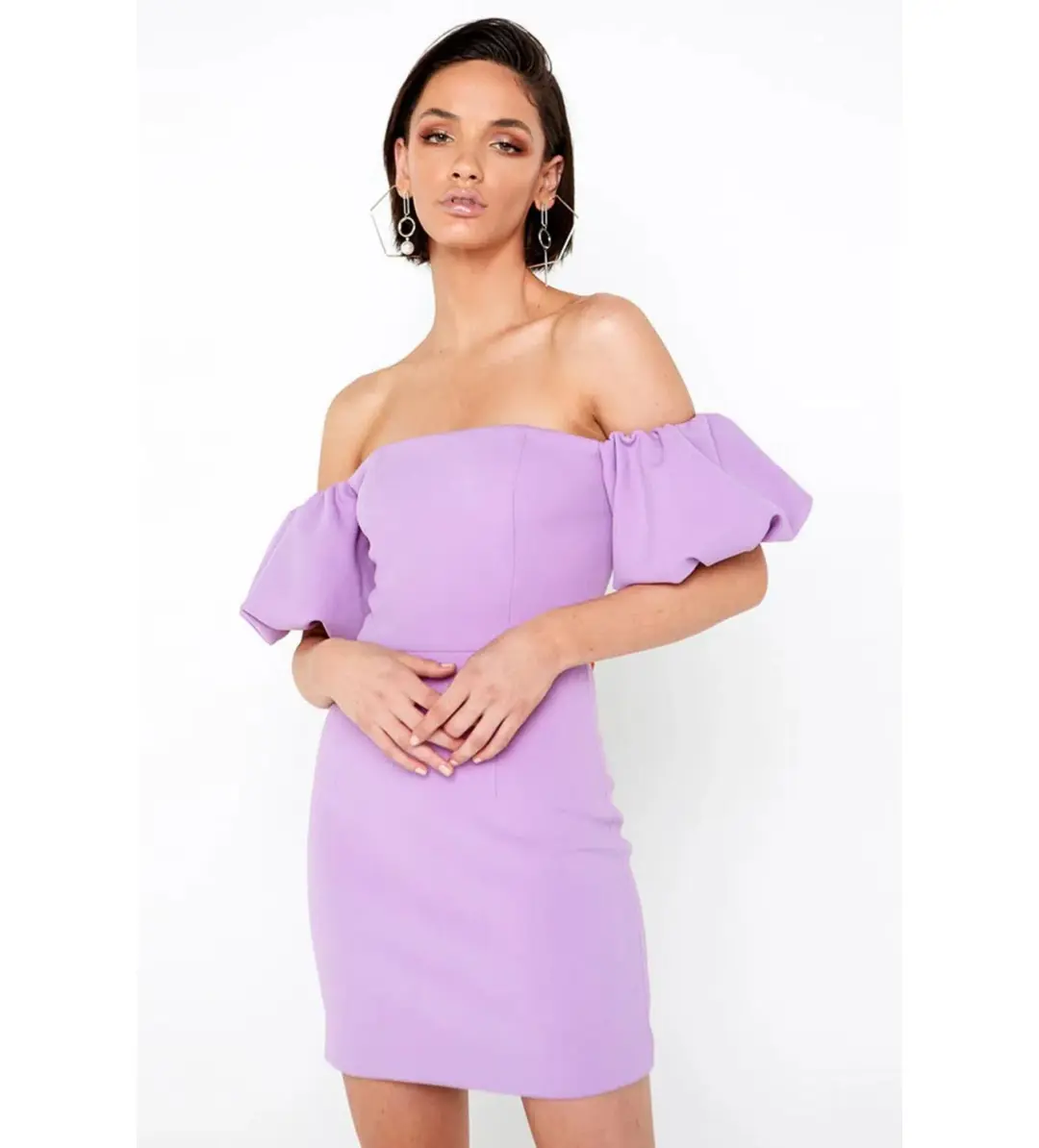 Mossman More Than Words Dress Purple Size 6  for rent on The Volte - main image
