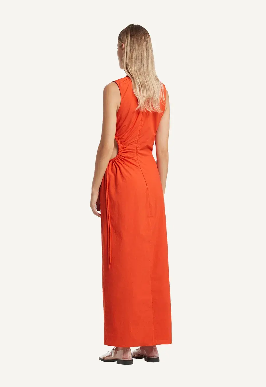 Sir The Label Anja Cut Out Dress Mandarin Size 8 - Image 2