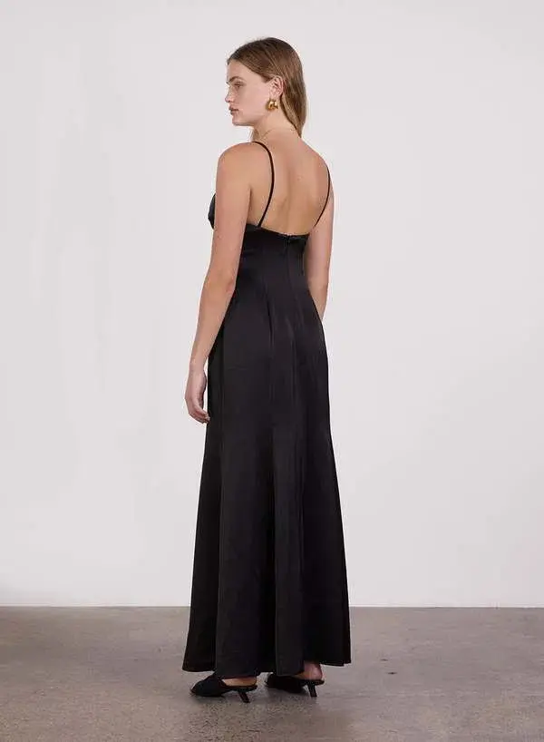 Anna Quan Elle Dress Black Size 10 for rent on The Volte - main image