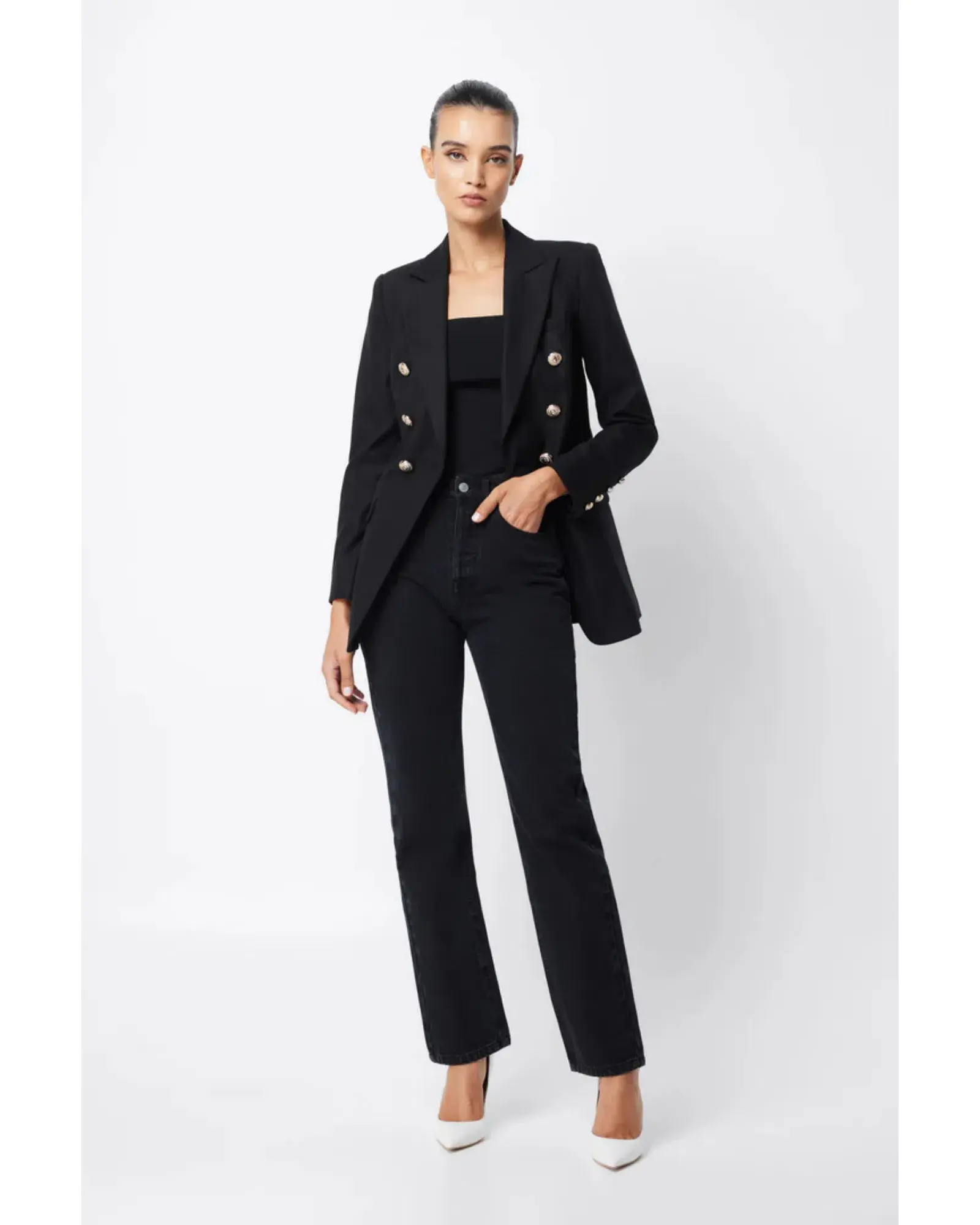 Mossman Signature Blazer Black Size AU 10  - Image 1