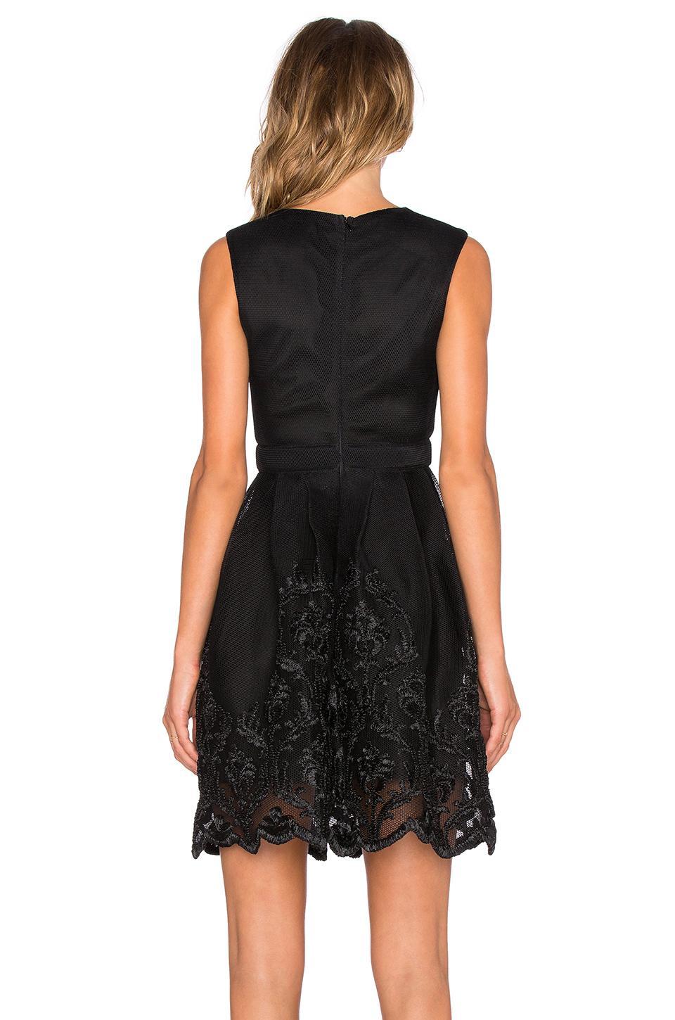 Bronx and Banco Isabelle Puff Dress Black Size 8 for rent on The Volte - main image