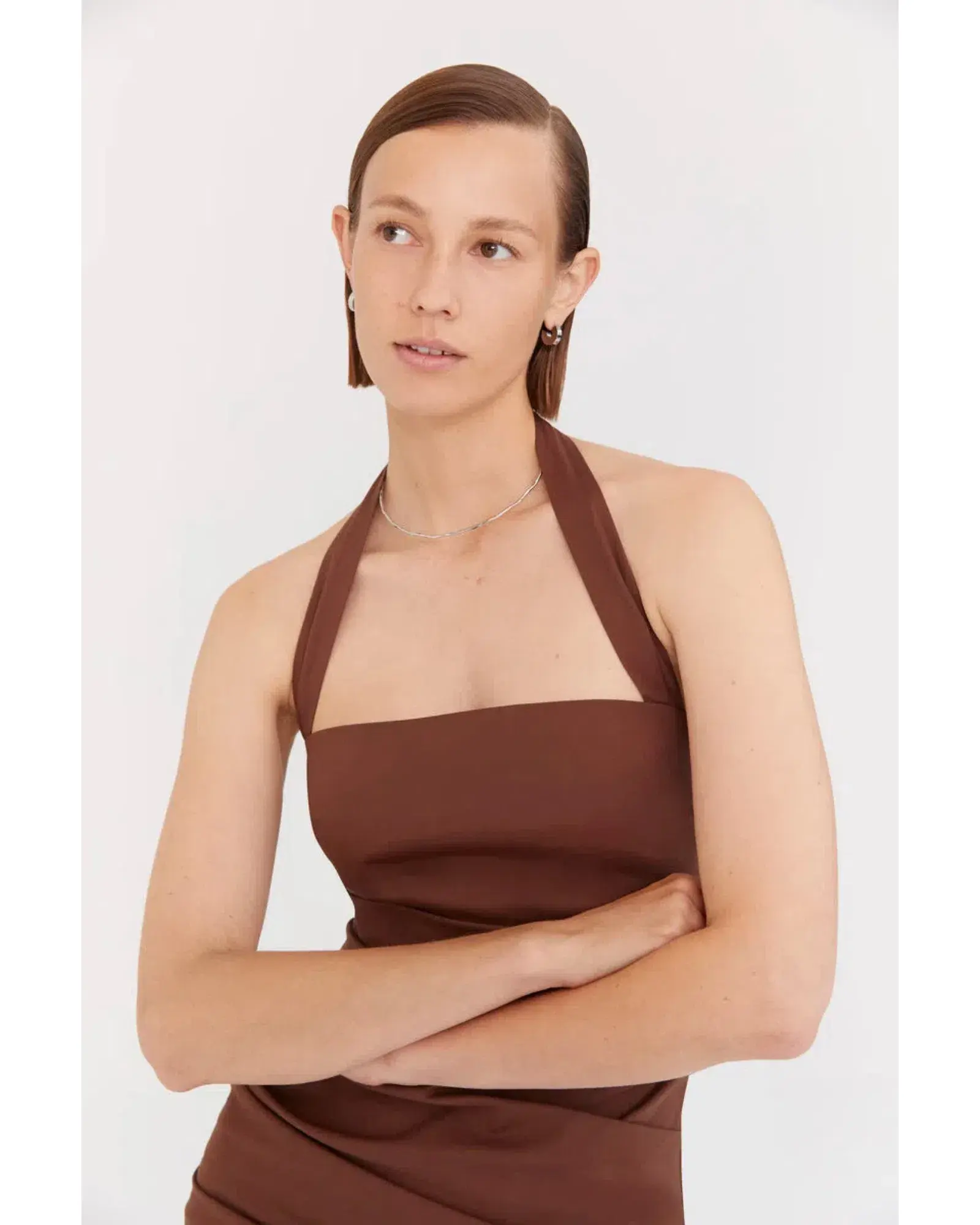 Sir the Label Nikki Gown Brown Size 2 / AU 10 - Image 3