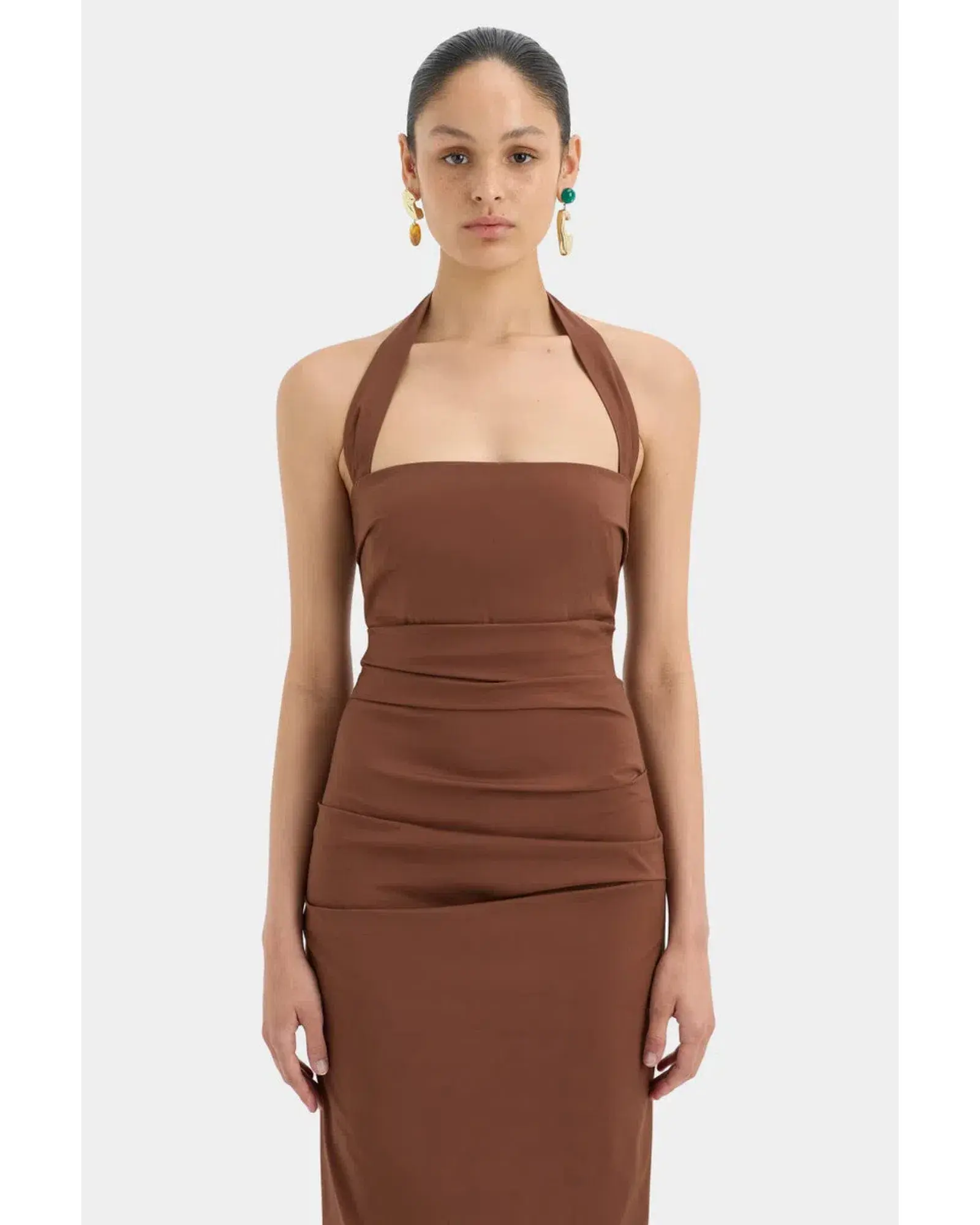 Sir the Label Nikki Gown Brown Size 2 / AU 10 - Image 4
