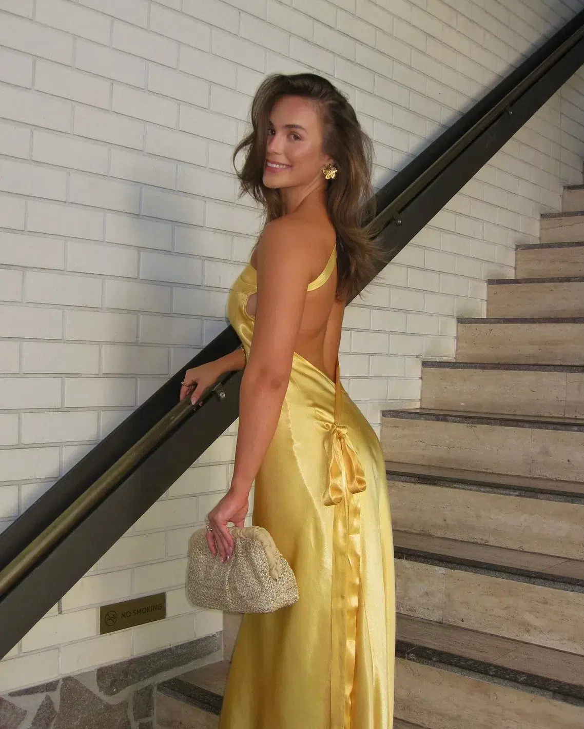 Arcina Ori Monique Dress Yellow Size AU 6 - Image 7