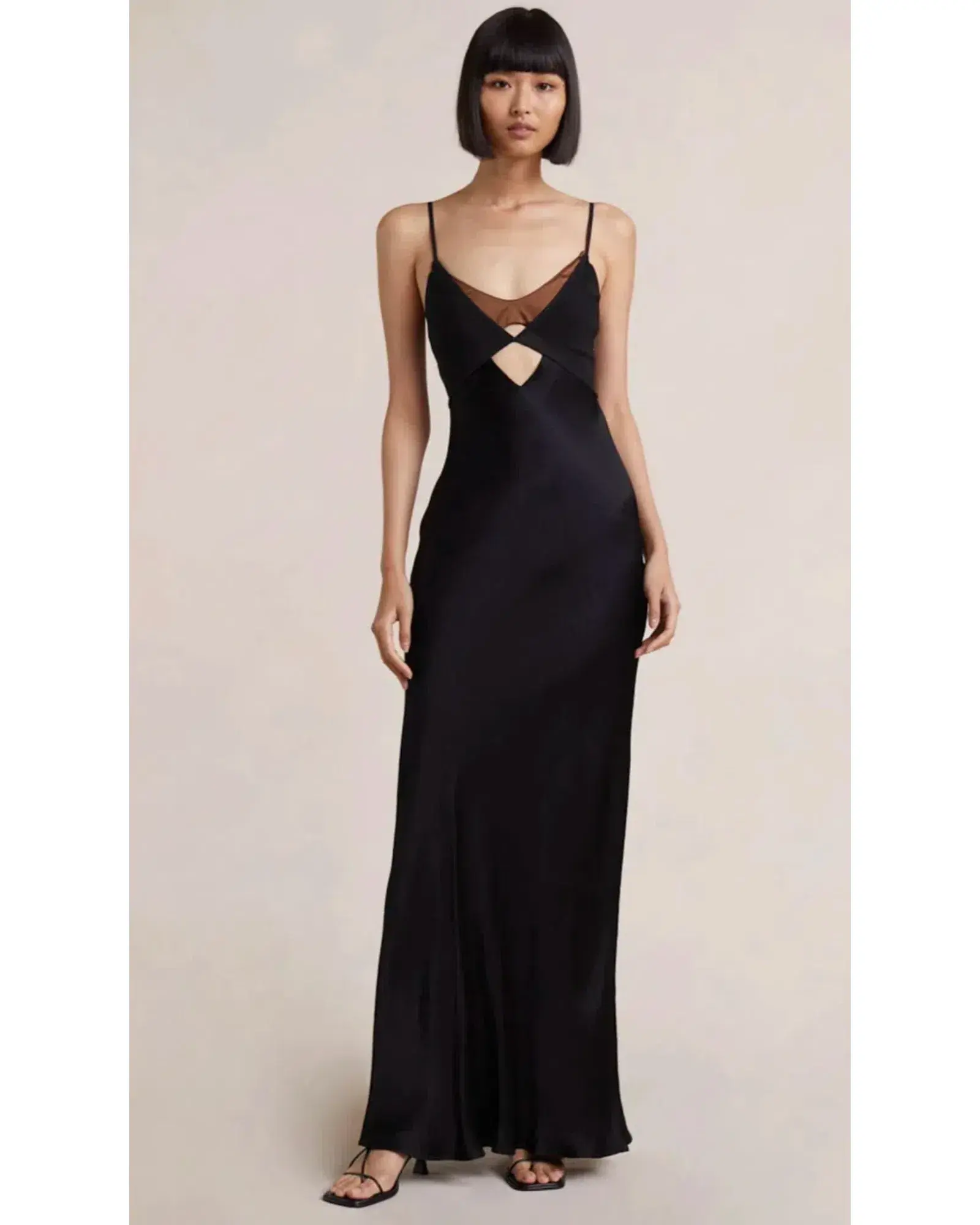 Bec & Bridge Heather Maxi Dress Black Size AU 8 - Image 1
