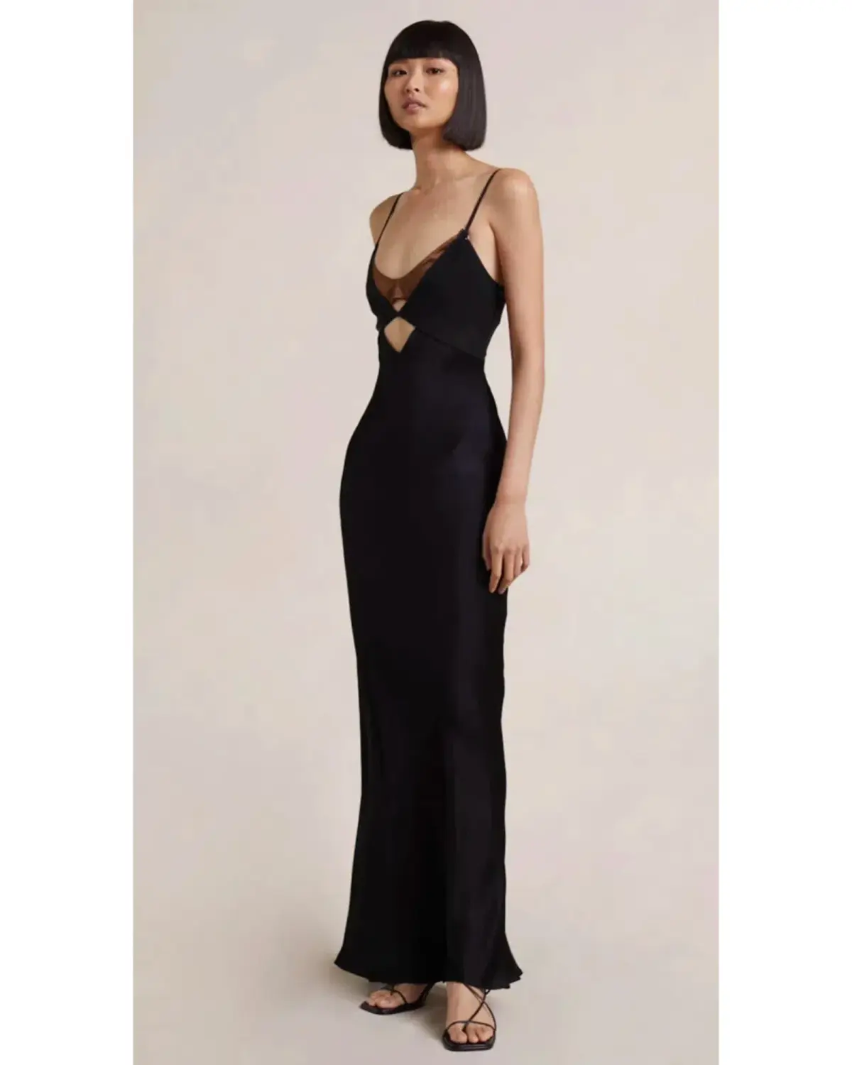 Bec & Bridge Heather Maxi Dress Black Size AU 8 - Image 2