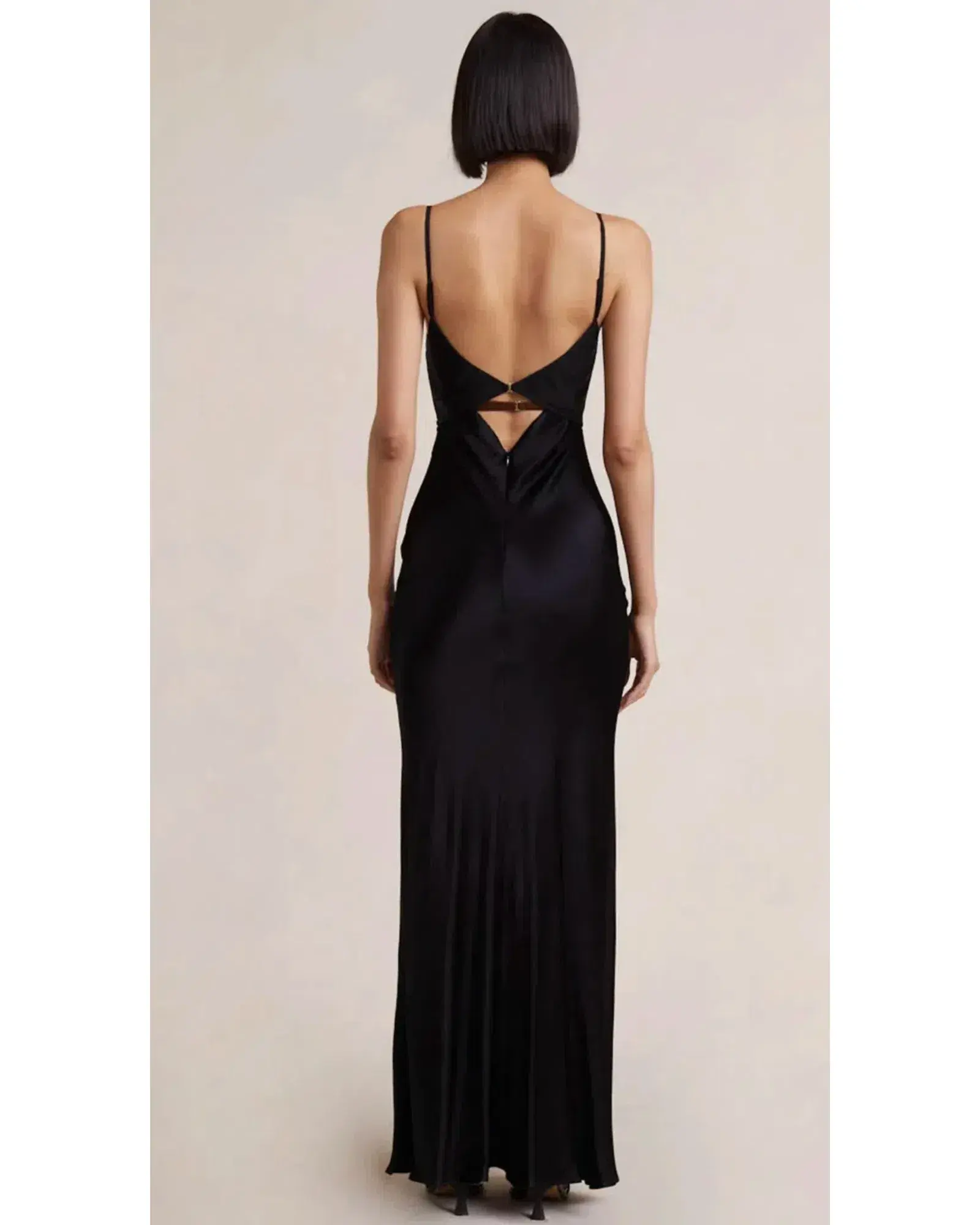 Bec & Bridge Heather Maxi Dress Black Size AU 8 - Image 3
