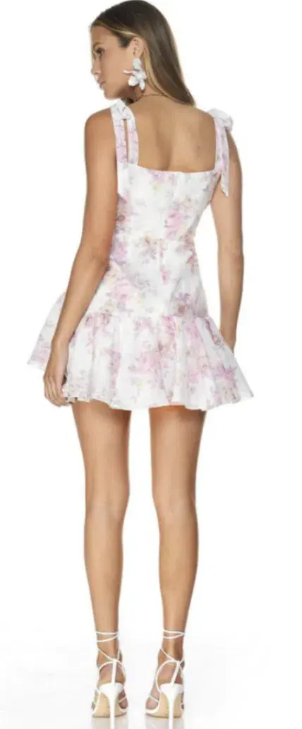 Sofia the Label Alaska Mini Dress Floral Size 6 for rent on The Volte - main image