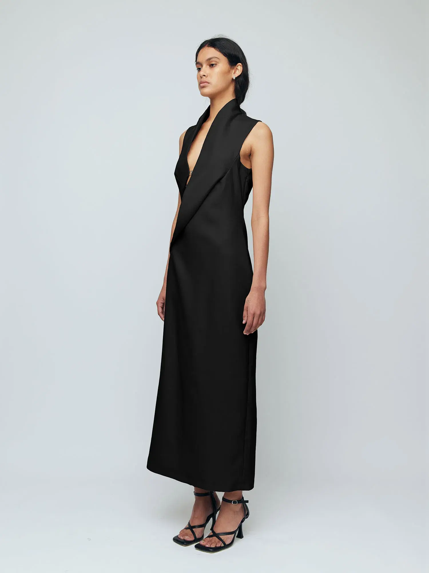 Wynn Hamlyn Harry Dress Black Size 10 - Image 2