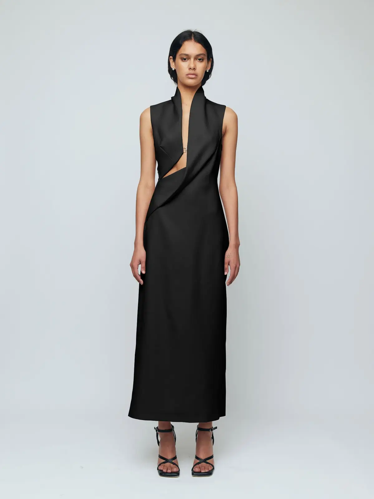 Wynn Hamlyn Harry Dress Black Size 10 - Image 1