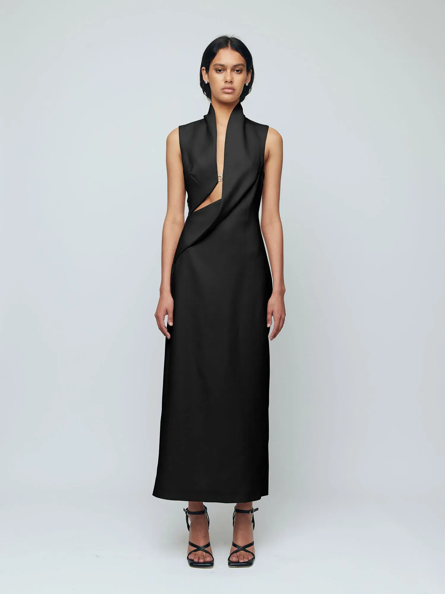 Wynn Hamlyn Harry Dress Black Size 10 - Image 1