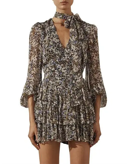 Shona Joy Valentina Dress Floral Size 6 - Image 2