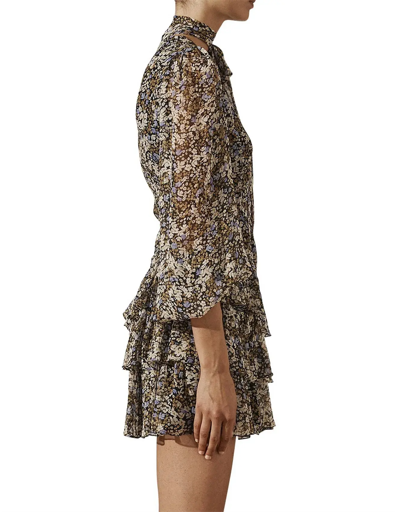 Shona Joy Valentina Dress Floral Size 6 - Image 5
