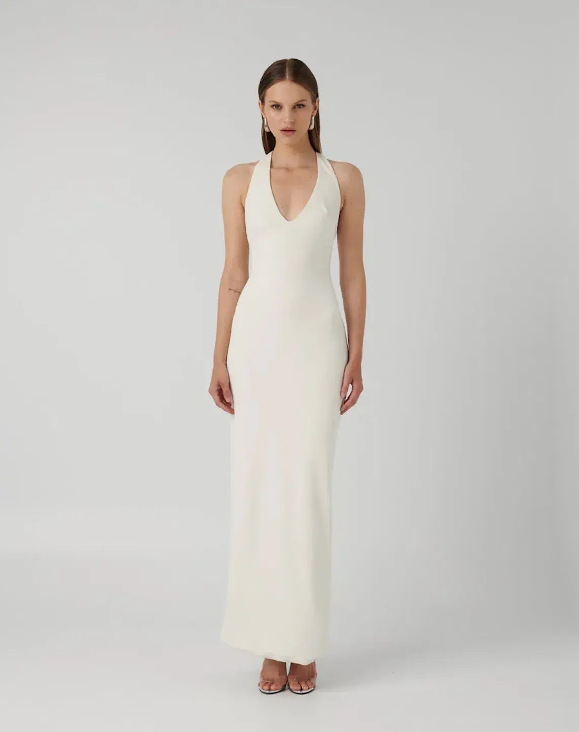 Effie Kats Eiza Ivory Gown Cream Size XS/Au 6 - Image 1