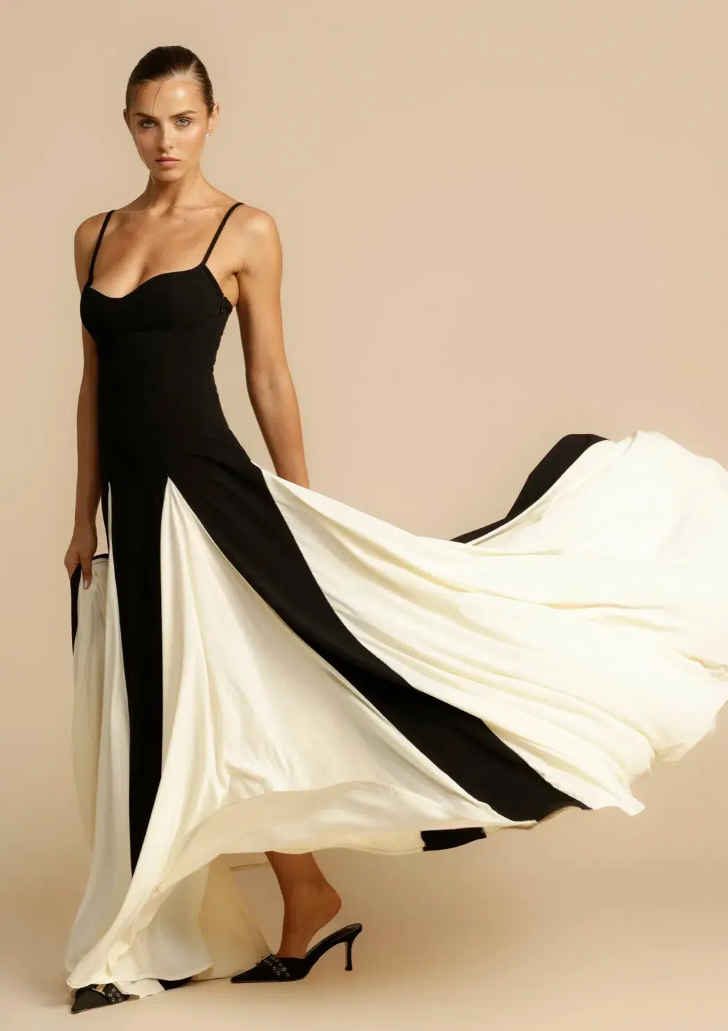 Arcina Ori Paloma Dress Black Size 8 - Image 2