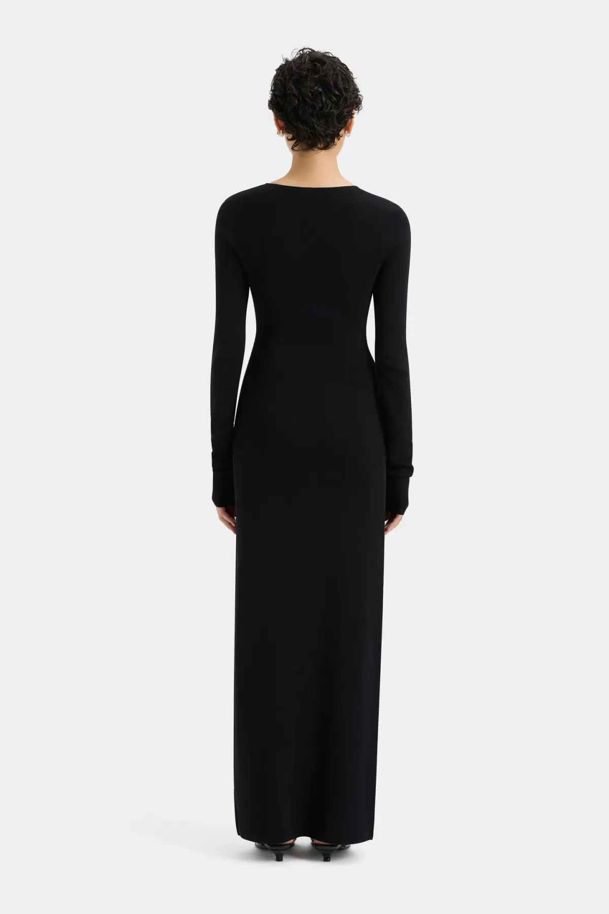 Sir the Label Kinetic Beaded Maxi Dress Black Size 2/AU 10 - Image 3