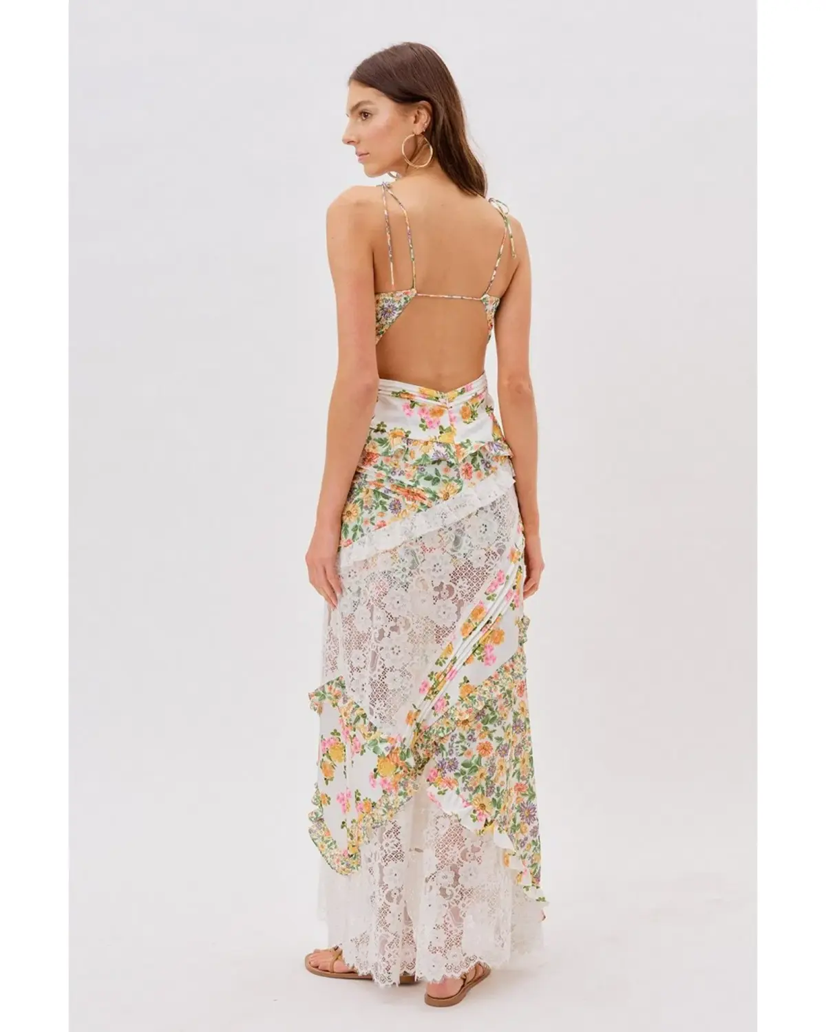 For Love and Lemons Rosalyn Dress Floral Size S / AU 8  - Image 3