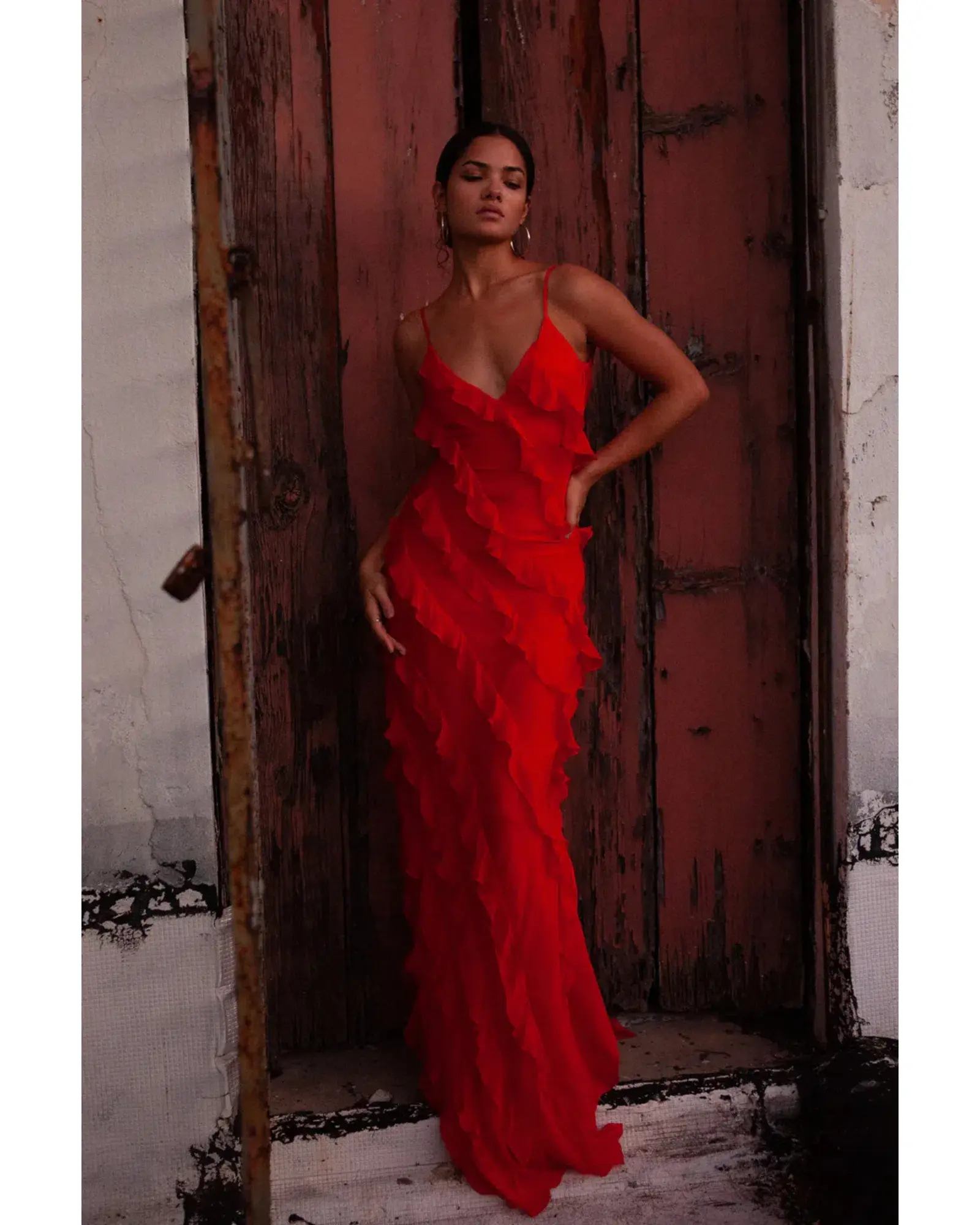 Rat & Boa Cecelia Dress Red Size AU 10 - Image 3