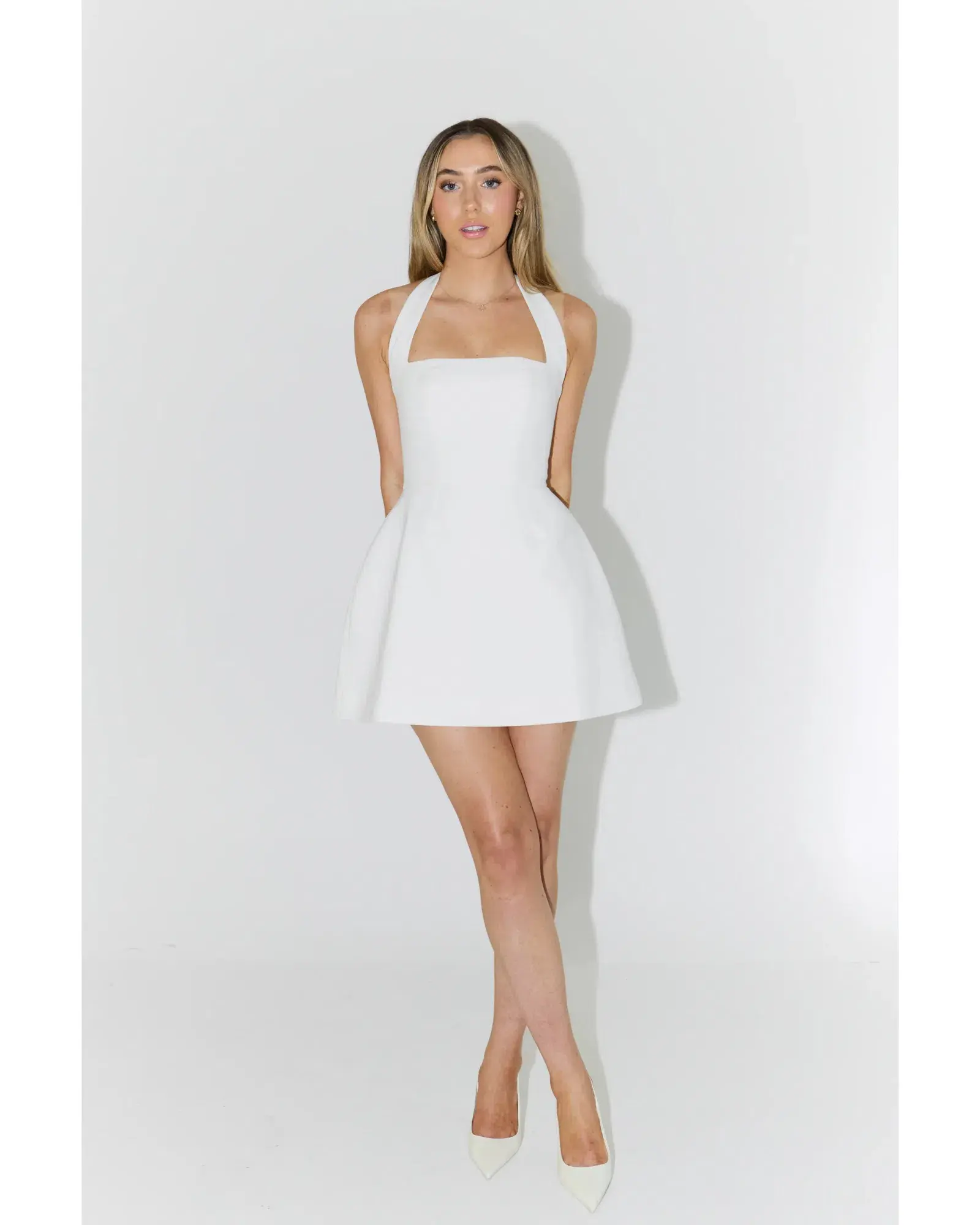 Odd Muse Ultimate Muse Structured Mini Dress White Size S / AU 8 - Image 4