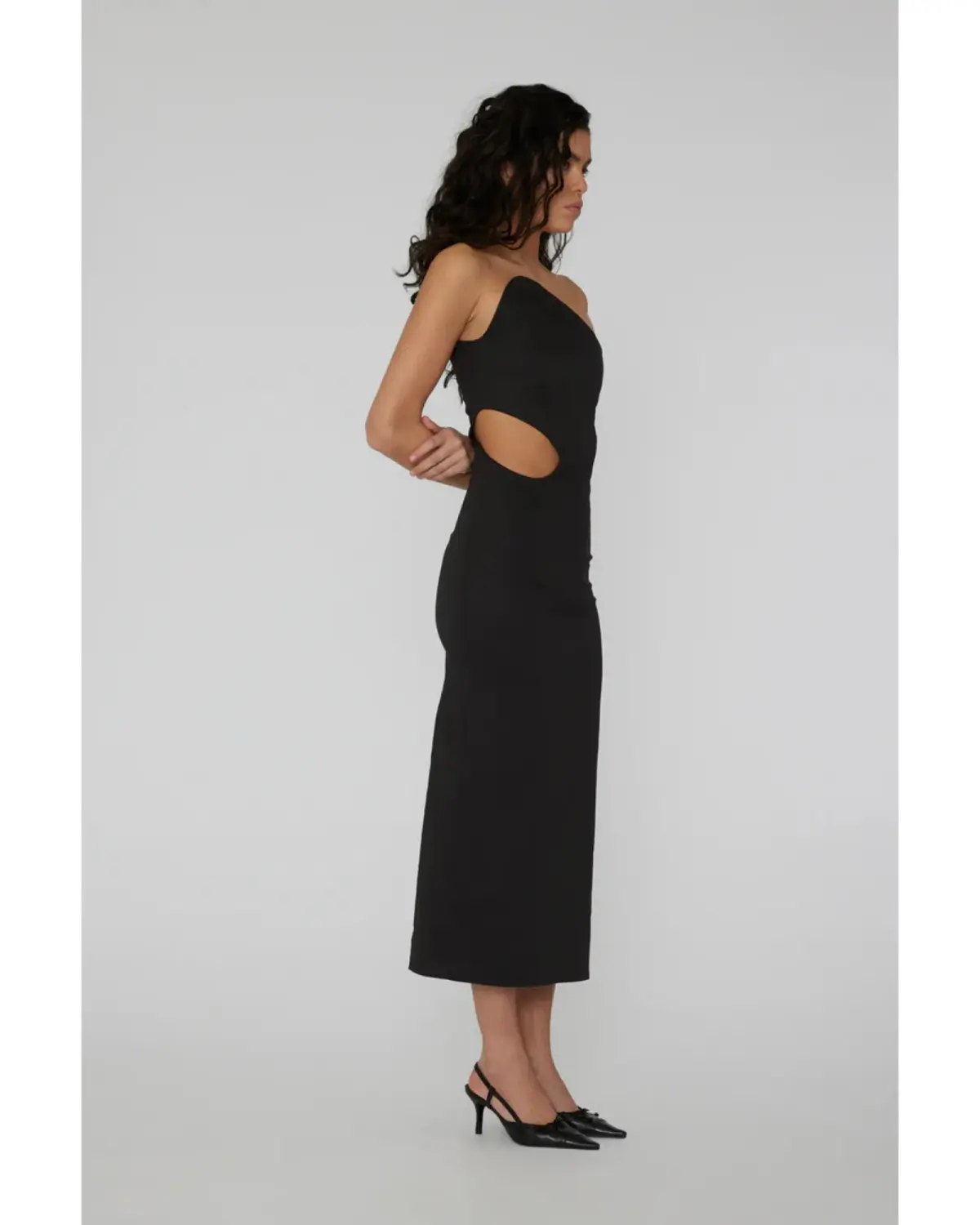 Elaine Hersby Pippa Dress in Black Size S / AU 8 - Image 2