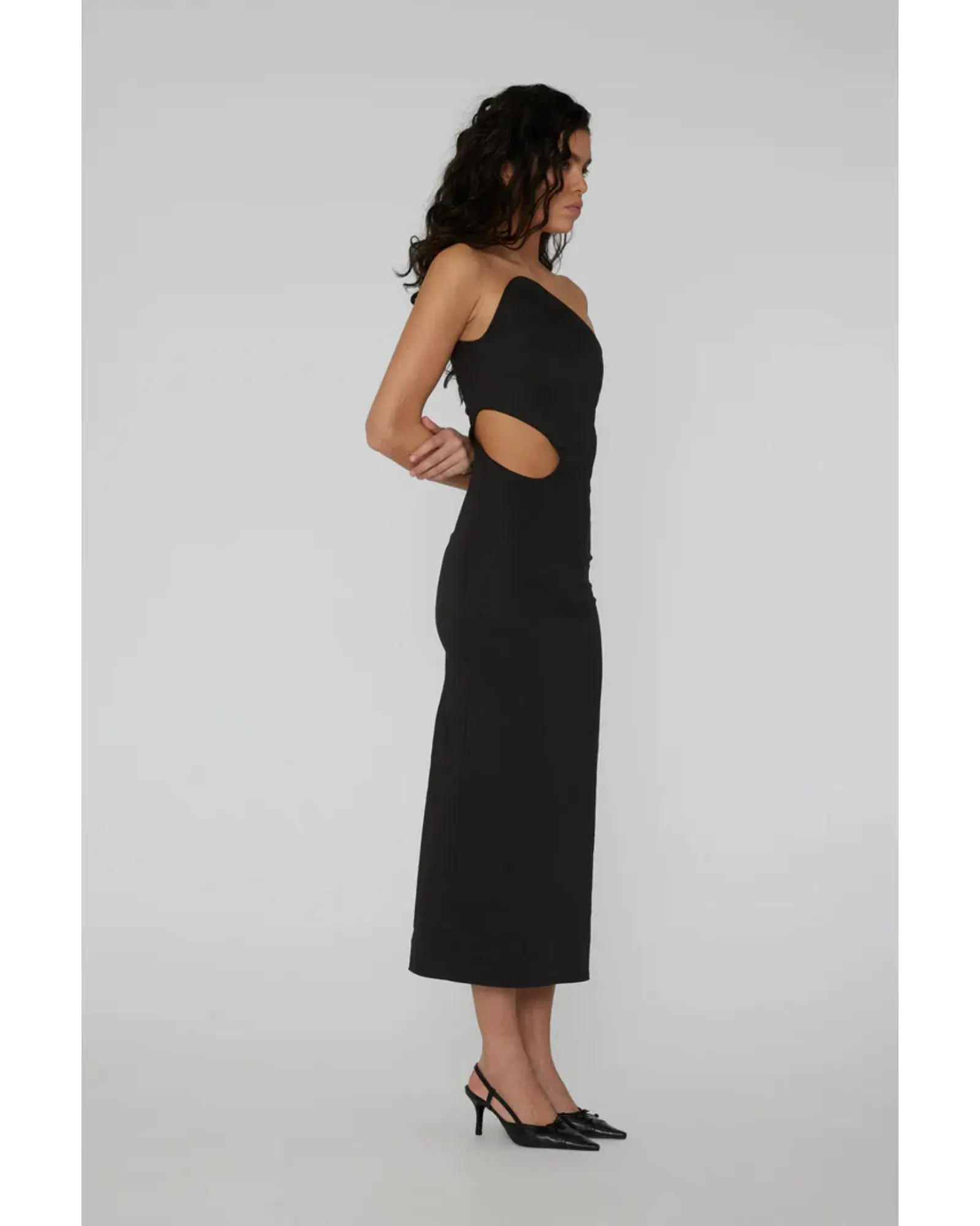 Elaine Hersby Pippa Dress in Black Size S / AU 8 - Image 2