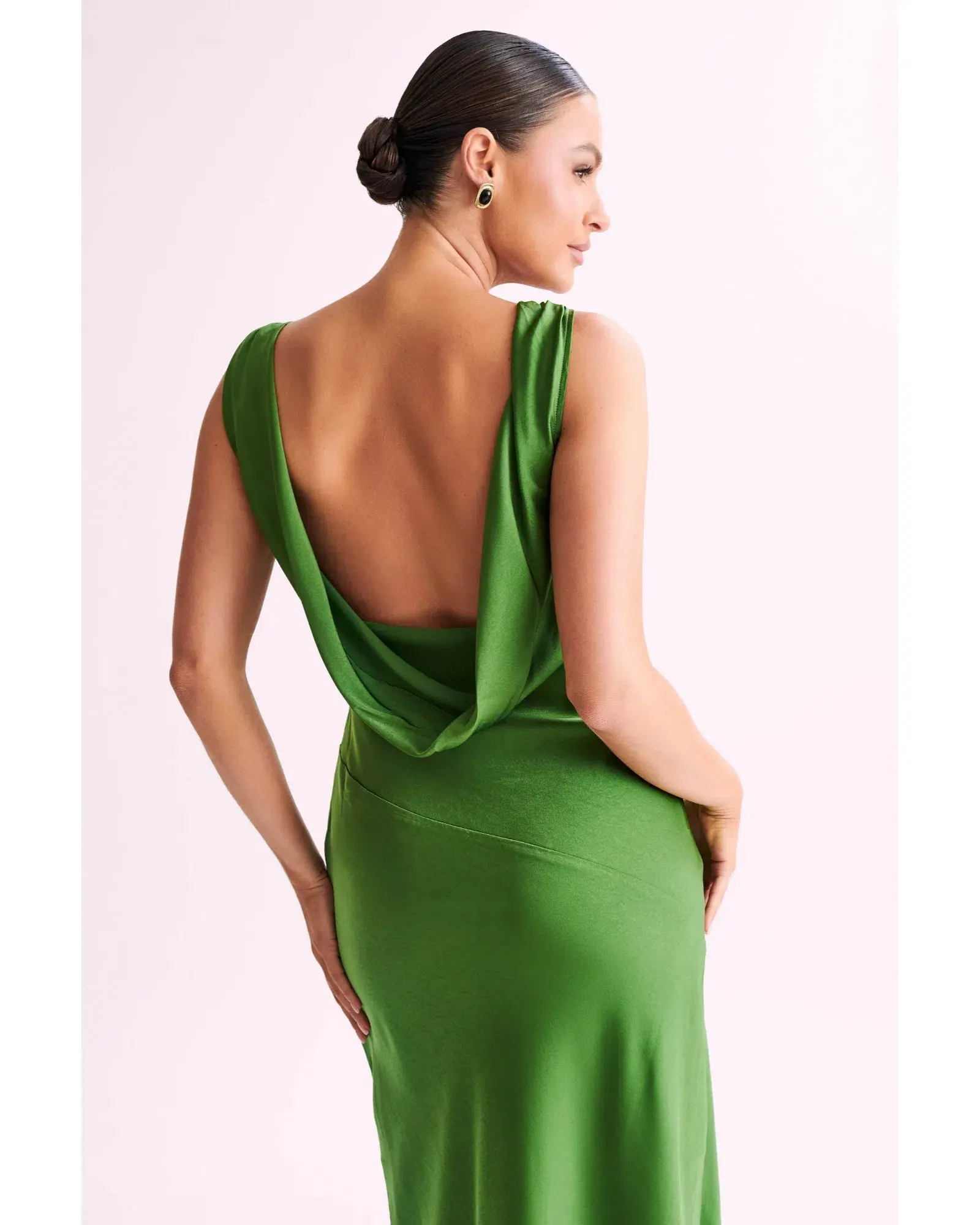 Meshki Nadia Maxi Dress in Emerald Size XS / AU 6  - Image 4