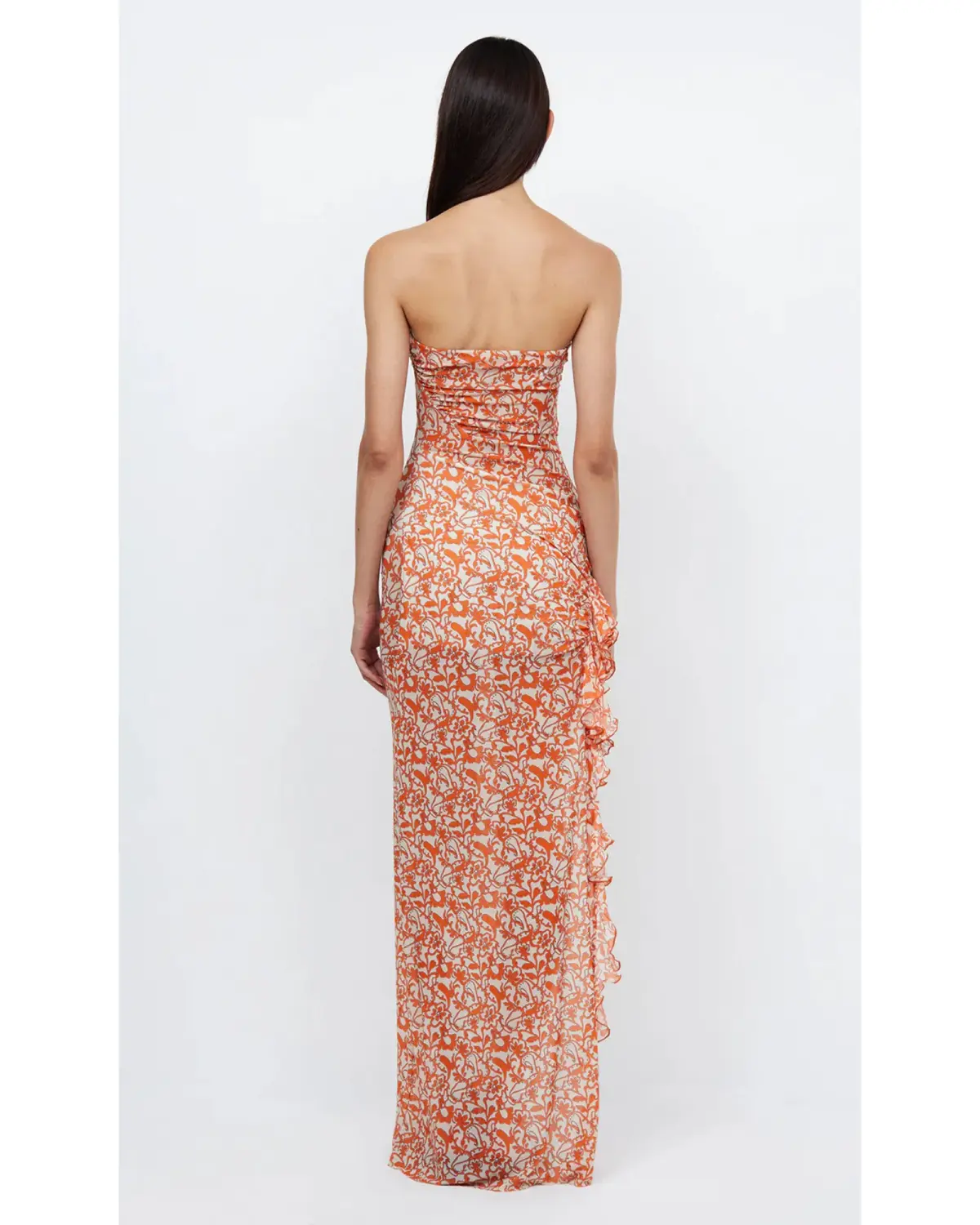Bec & Bridge Firefly Strapless Maxi Dress Fiesta Floral Size AU 6 - Image 2