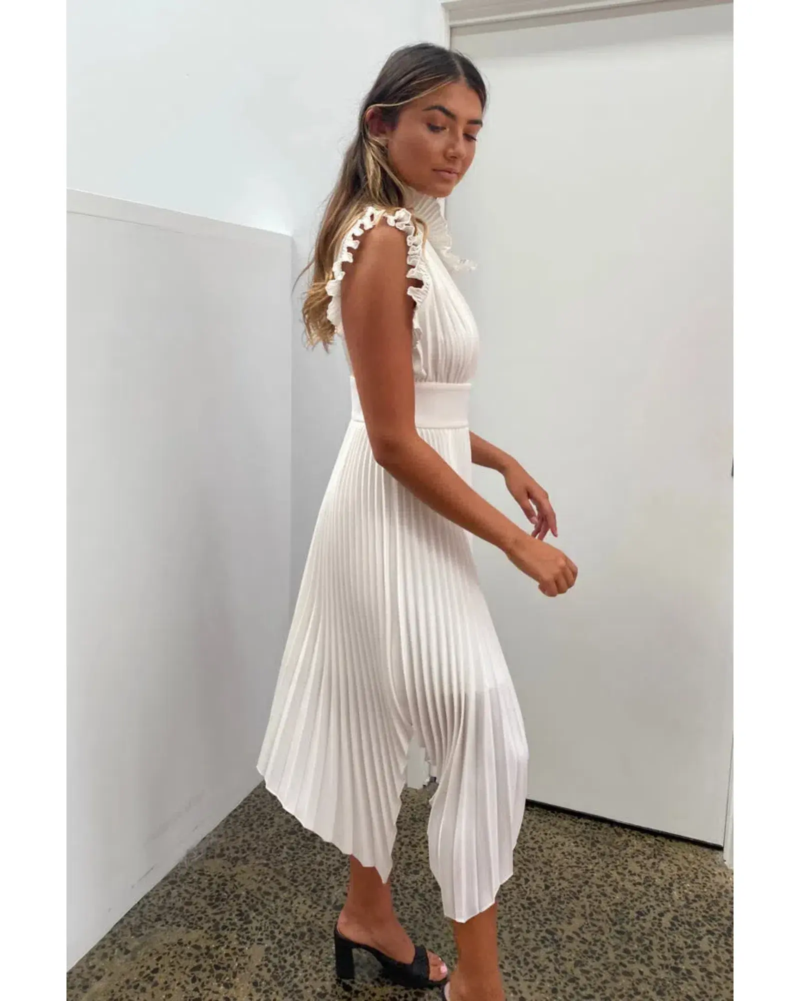 Mossman Lady Like Dress in White Size AU 10 - Image 4