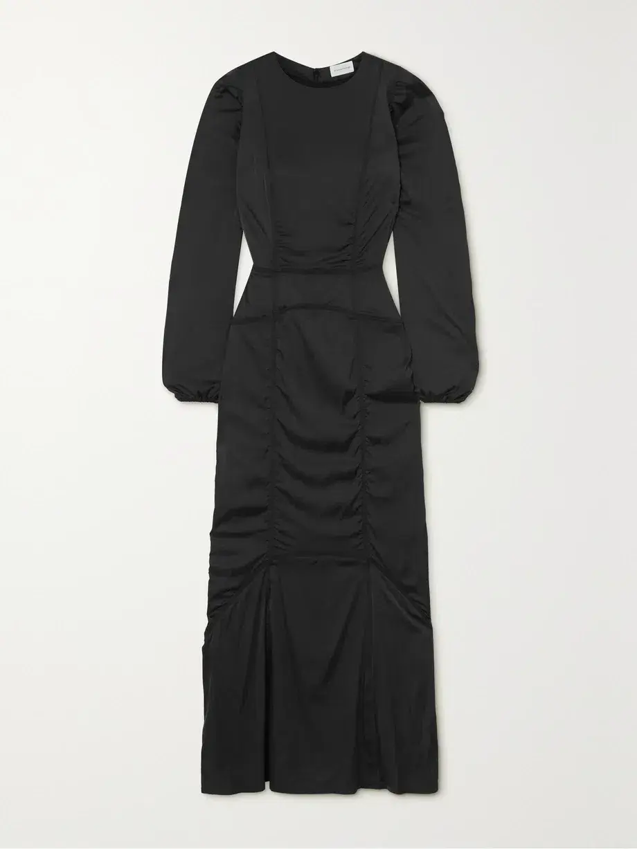 By Malene Birger's Ettienne Dress Black Size AU 14 - Image 3