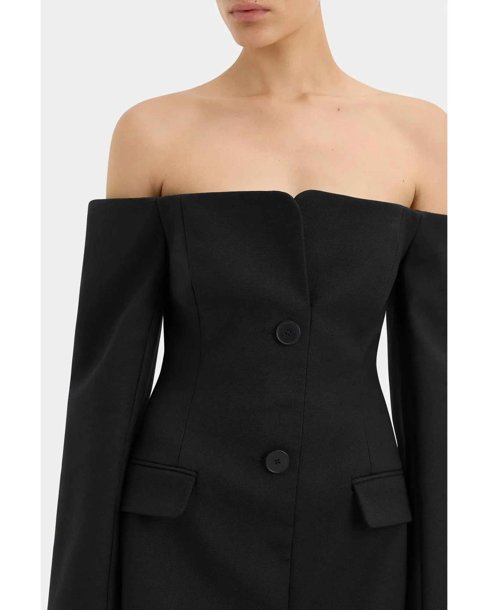 Sir The Label Sandrine Mini Dress Black Size AU 4-6 - Image 3