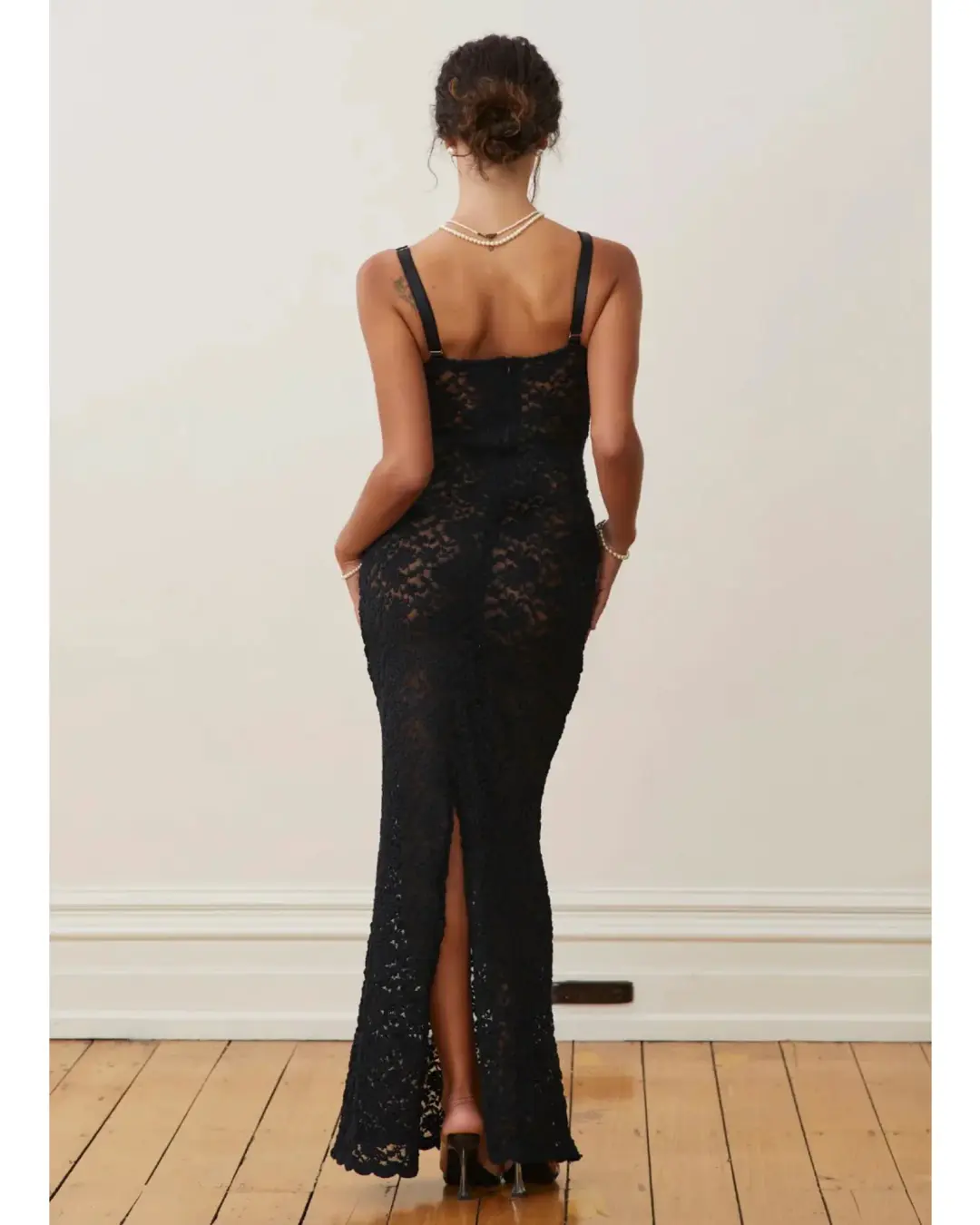 Arcina Ori Margot Dress Black Size S / AU 8 for rent on The Volte - main image