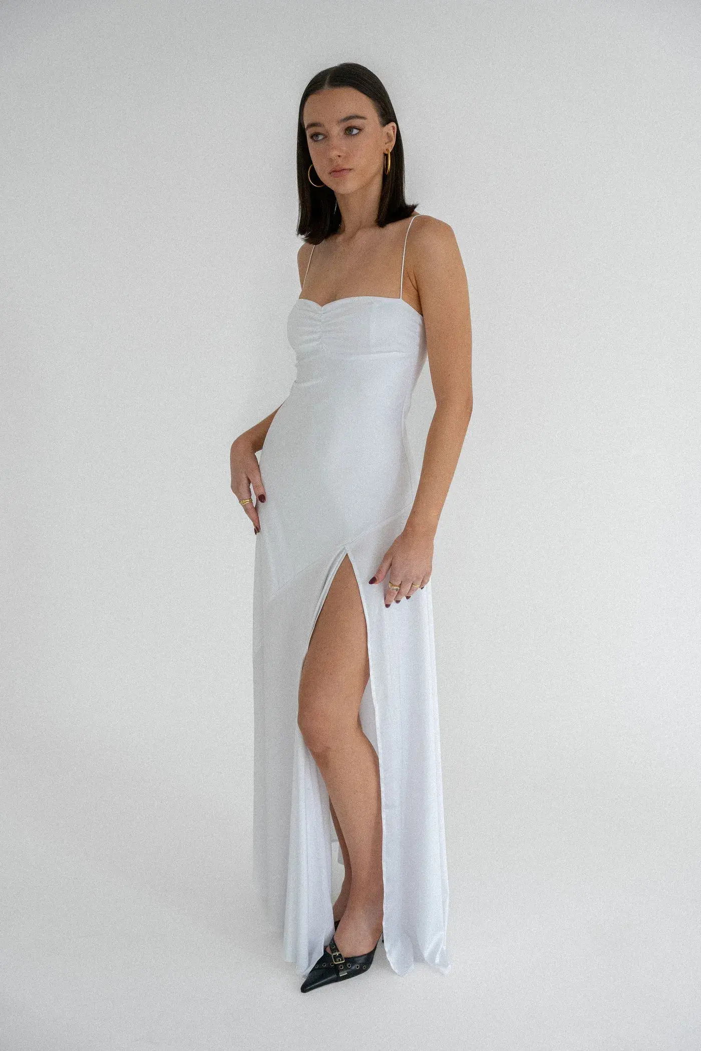 HNTR the Label Gaia Gown Blanc Size M / AU 10  - Image 1