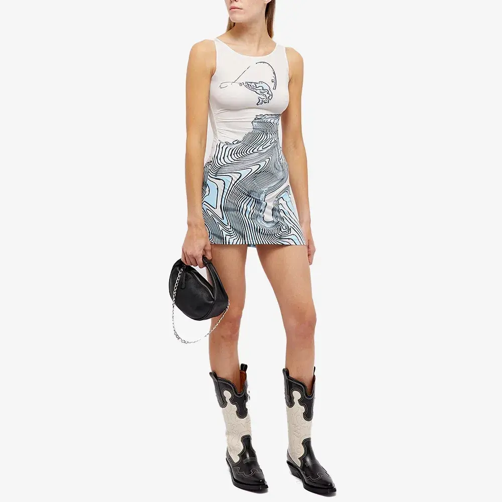 Maisie Wilen Software Mini Dress Print Size S / AU 8 - Image 1
