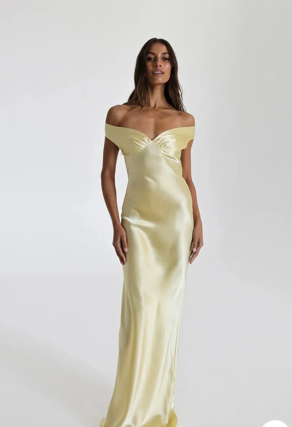 Natalie Rolt Bridget Gown Lemon Size S / AU 8 - Image 2