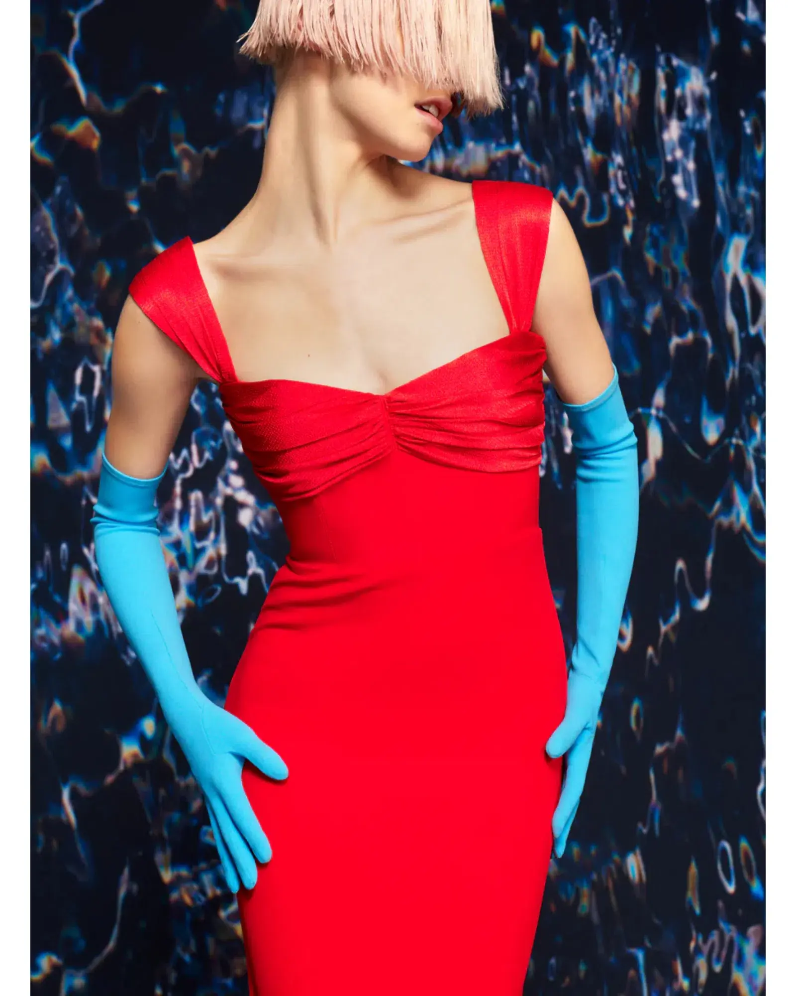 Solace London Calluna Maxi Dress in Red Size AU 4 - Image 3