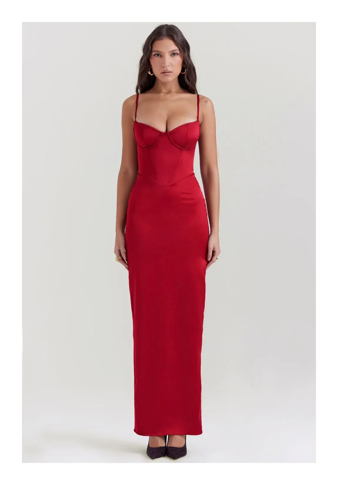 House of CB Stefania Dress Ruby Size S / AU 8 - Image 1