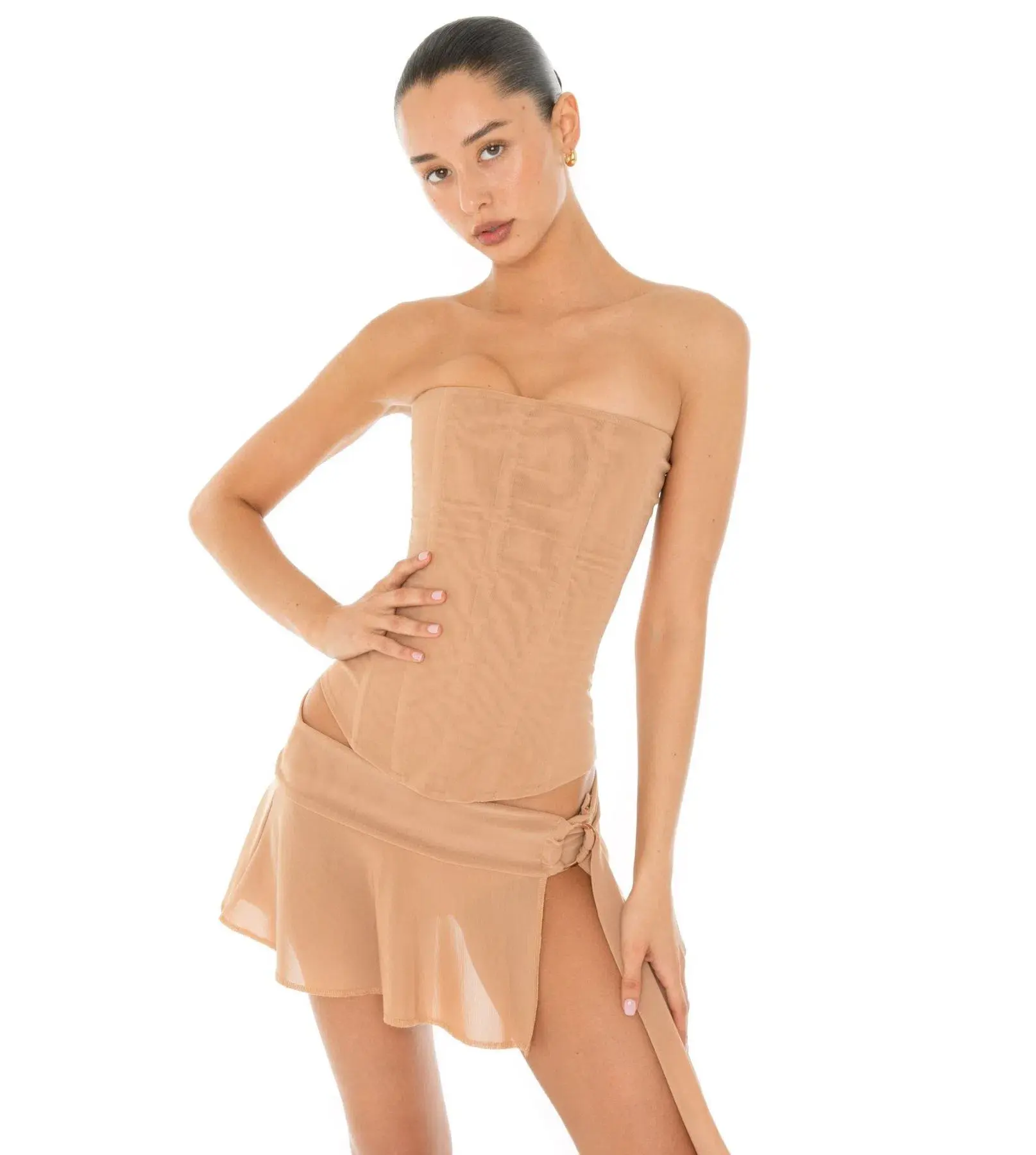 Are You Am I Sunniva Corset Nude Size XXS / AU 4 - Image 2