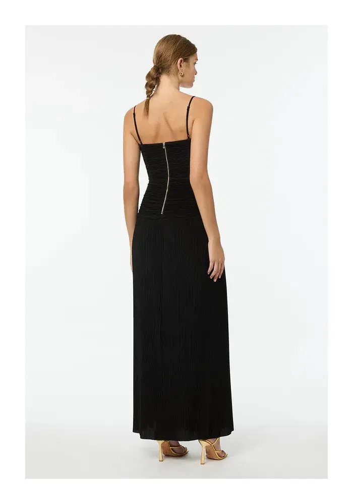 Manning Cartell Double Time Pleat Dress Black Size 6 - Image 3