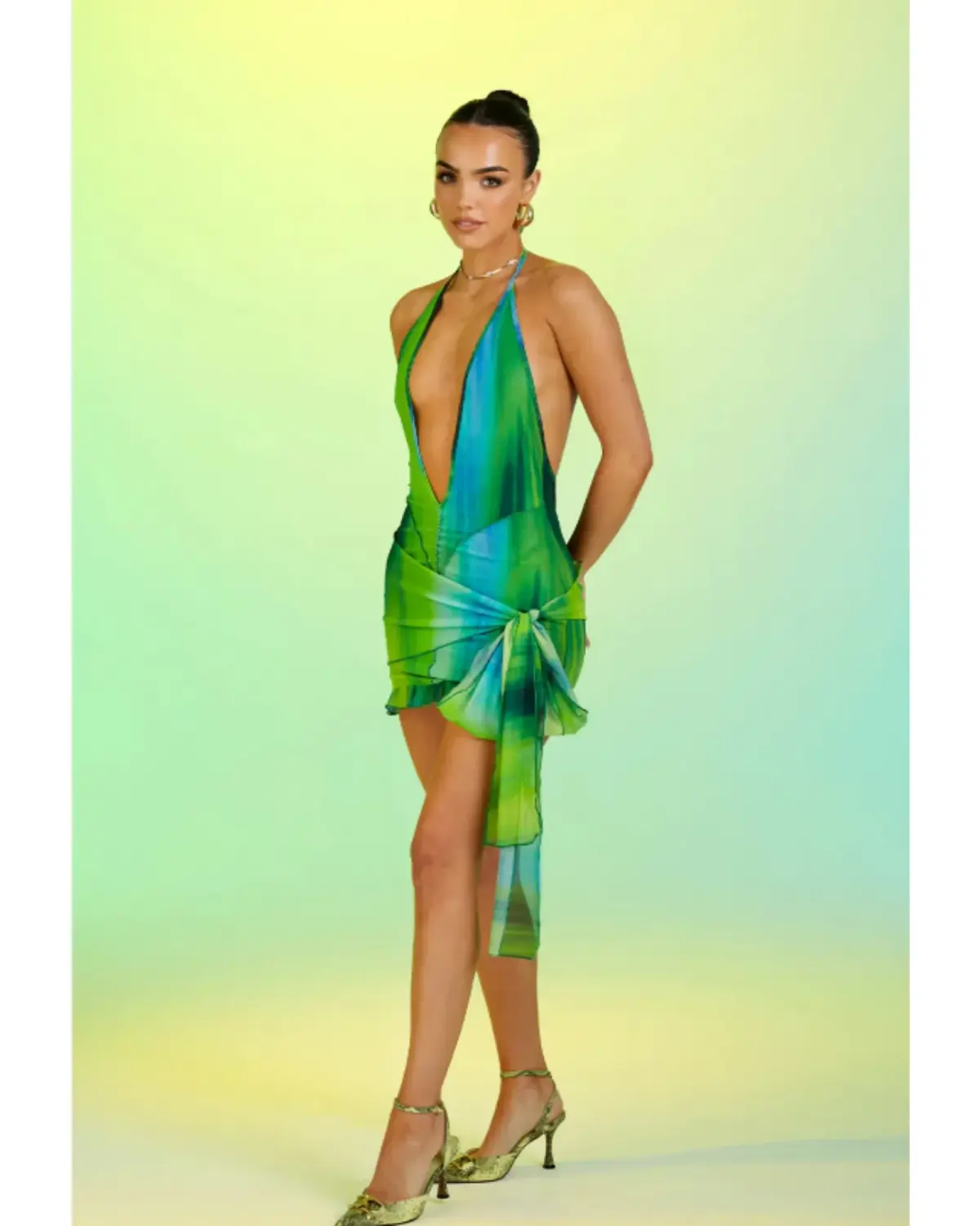Murci Eden Mini Dress Multi Size 6 - Image 1