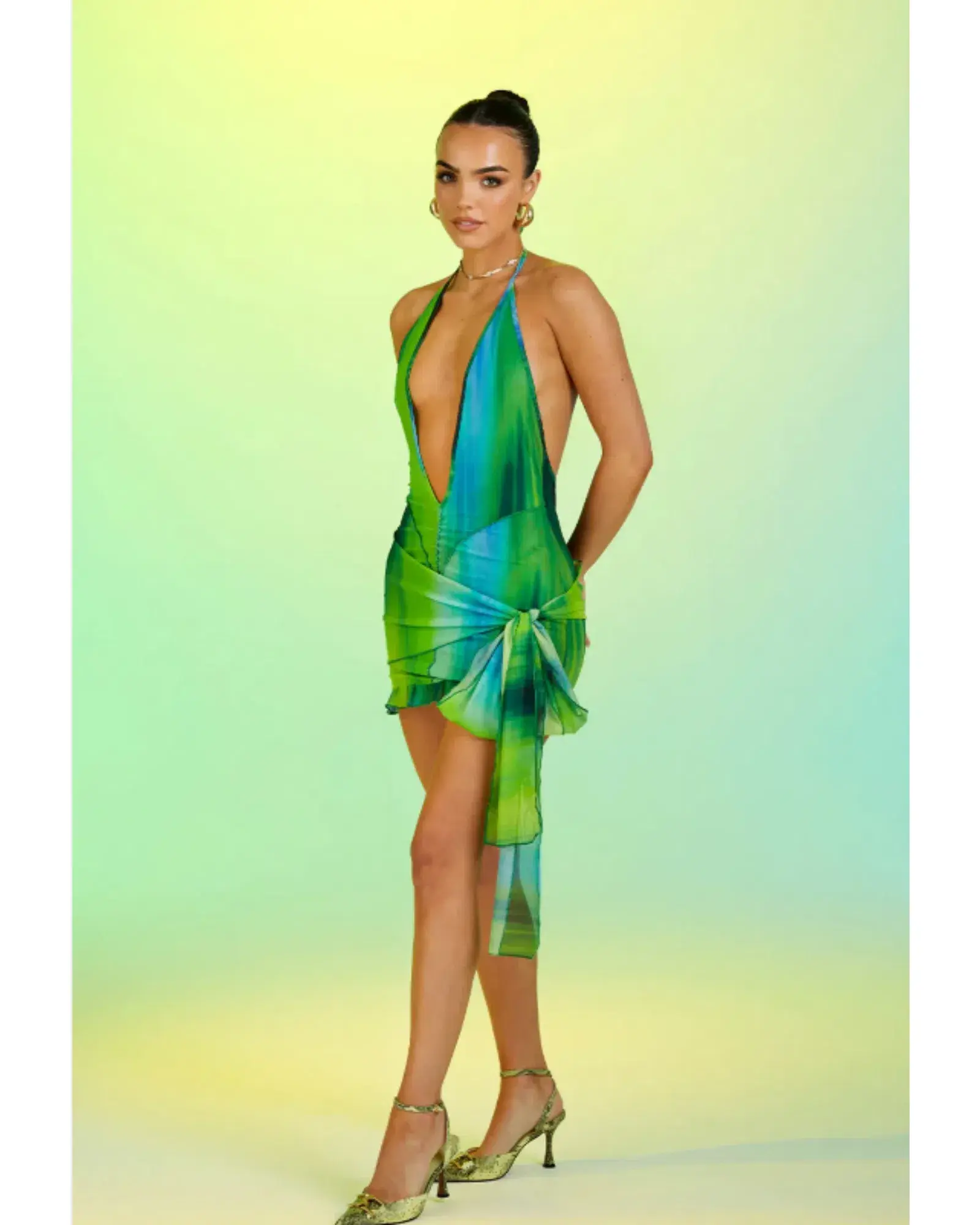 Murci Eden Mini Dress Multi Size 6 - Image 1