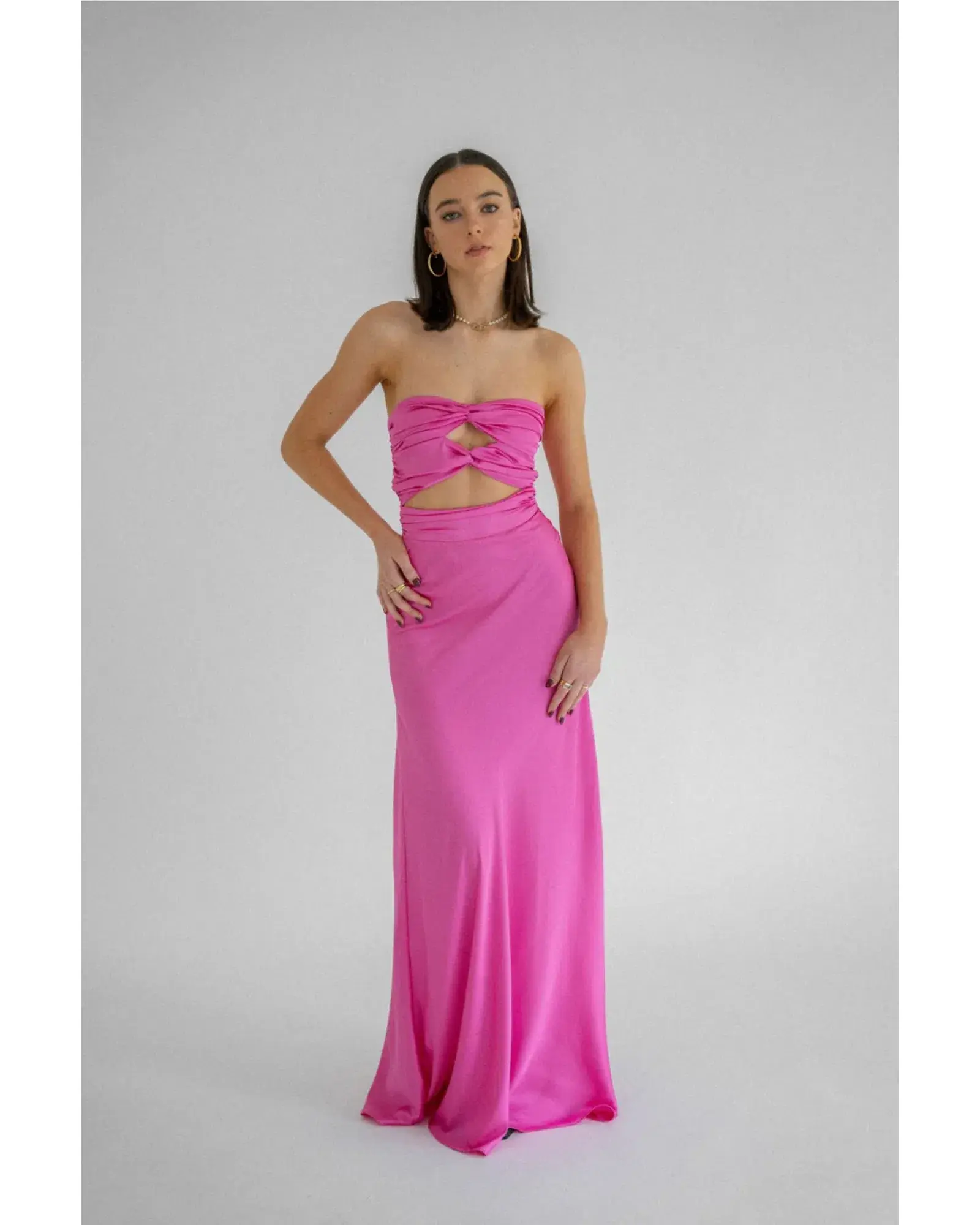HNTR The Label Inka Gown Pink Size S / AU 8 - Image 2