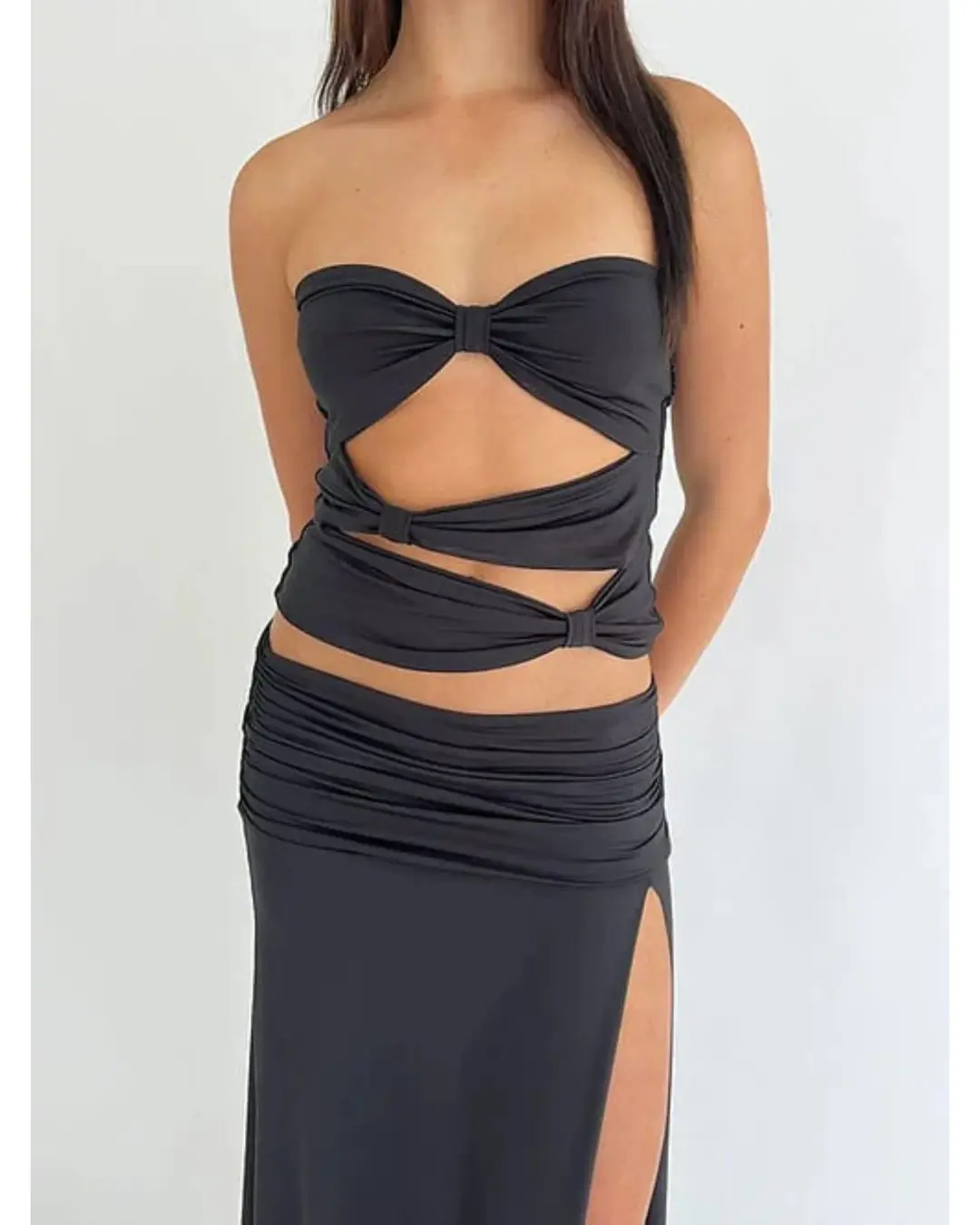 Mode Mila Remi Set Black Size XS / AU 6 for rent on The Volte - main image