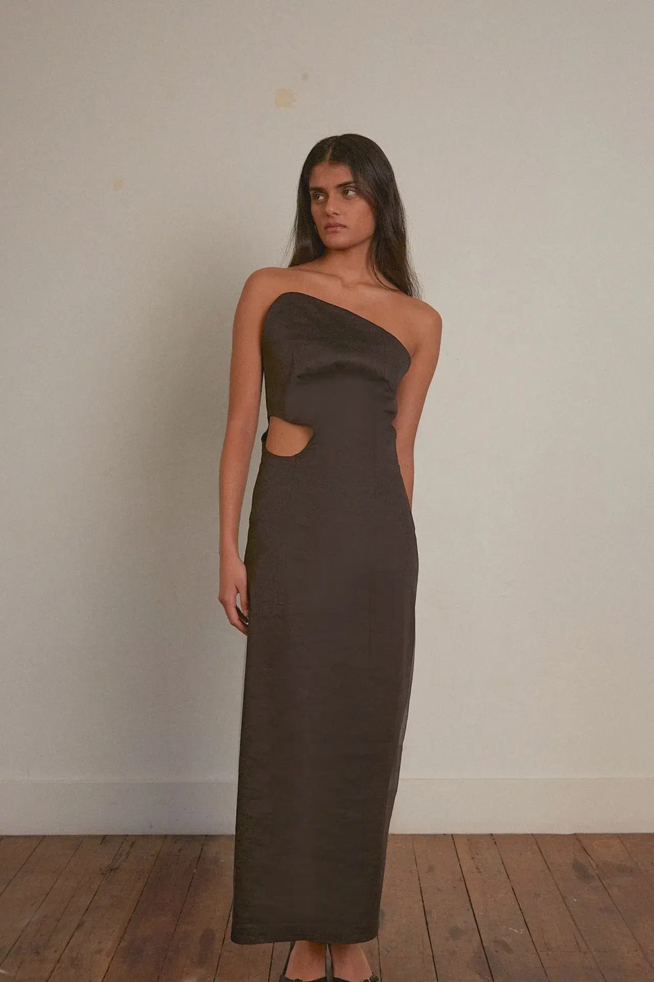Elaine Hersby Pippa Midi Dress Black Size M / AU 10 - Image 2
