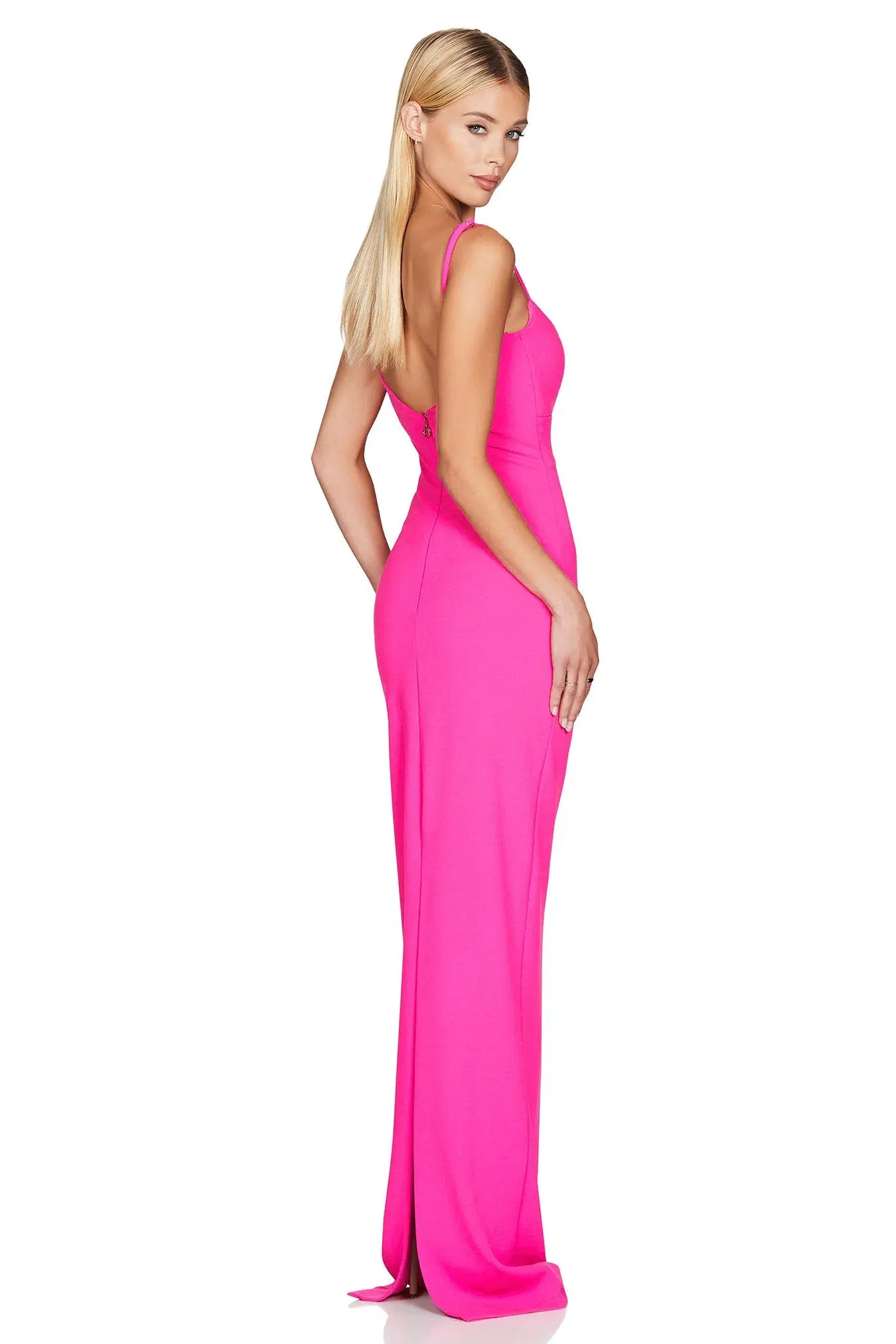 Nookie Bailey Gown Pink Size S/Au 8 - Image 3