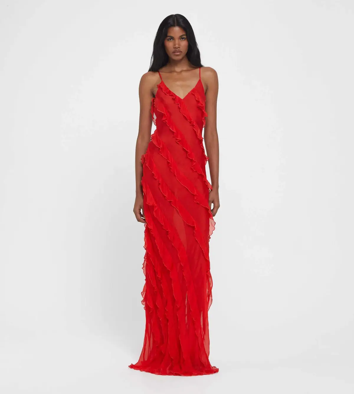 Rat & Boa Cecelia Maxi Dress Red Size XS / AU 6 - Image 1