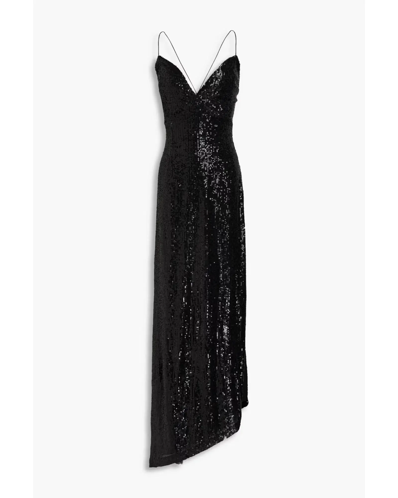 Retrofete Violet Sequined Maxi Dress in Black Size XS / AU 6 - Image 4