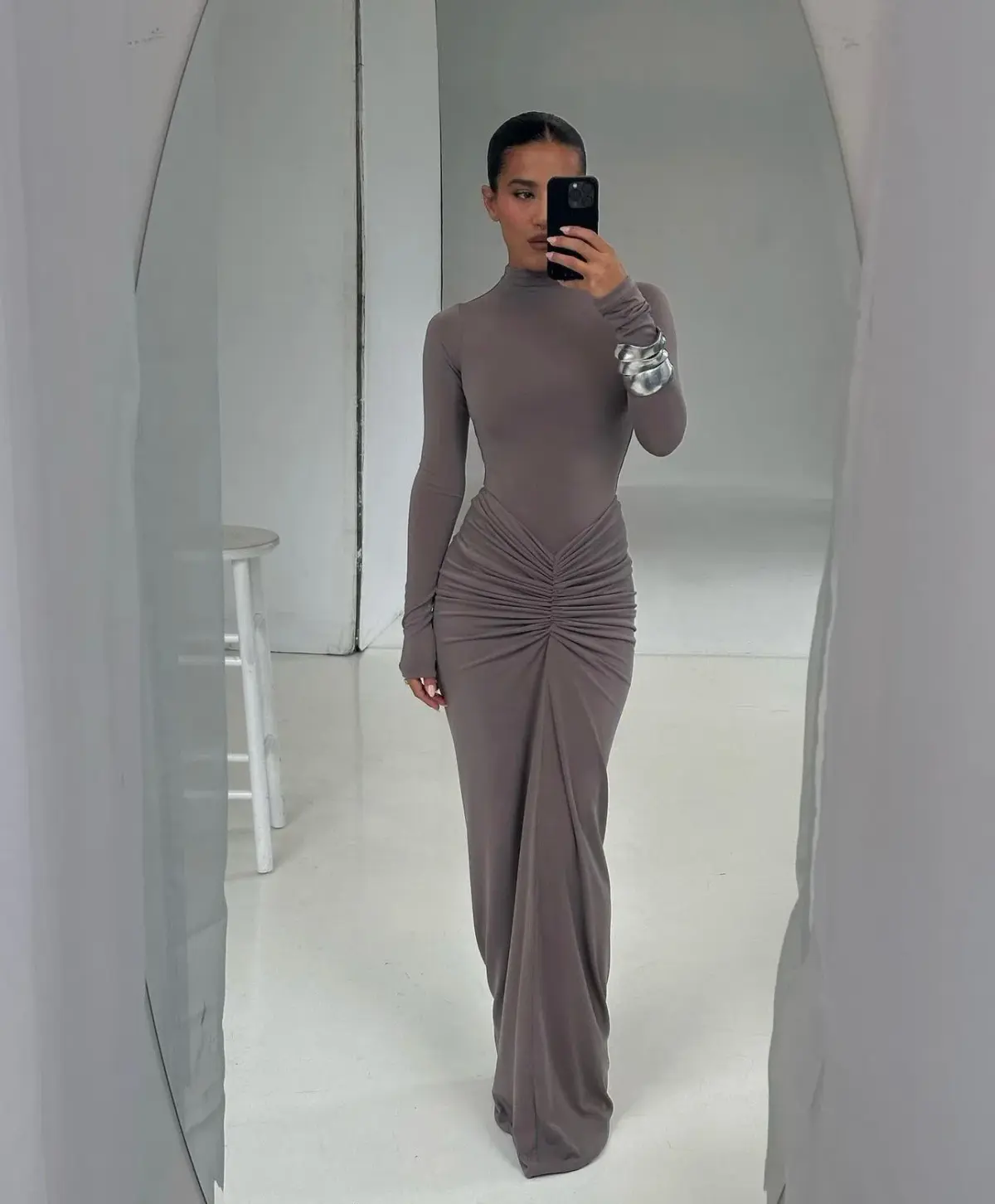 Effie Kats Tia Bodysuit and Kayson Maxi Skirt Size XL - Image 3
